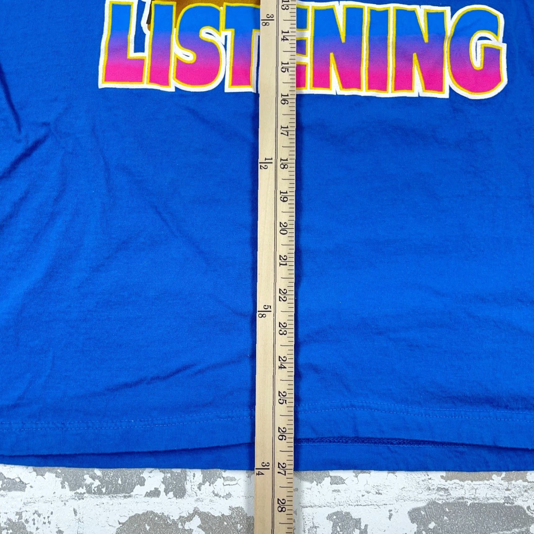 Doublet VINTAGE Scooby Doo Shirt Women 24W Blue 90s Y2K Double-Sided Ladies Top NS Size 4XL / US 24-26 - 5 Thumbnail
