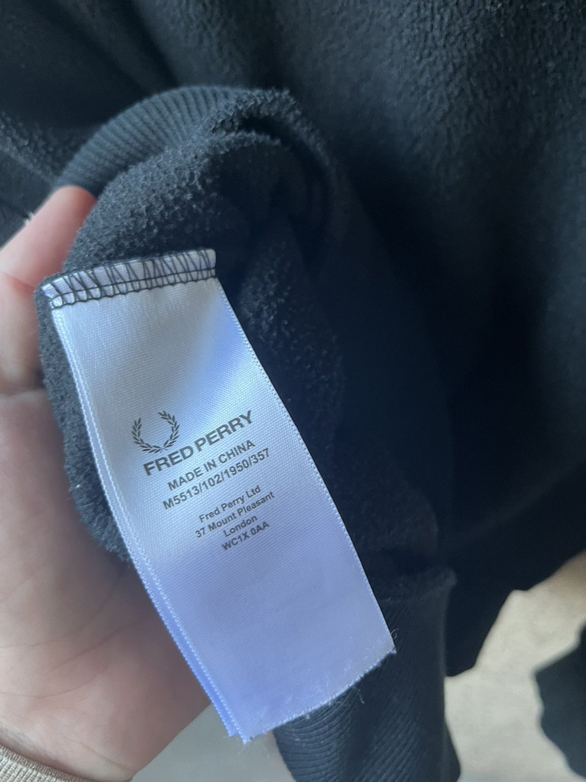 Fred Perry Fleece Sweatshirt Fred Perry Size US M / EU 48-50 / 2 - 3 Thumbnail