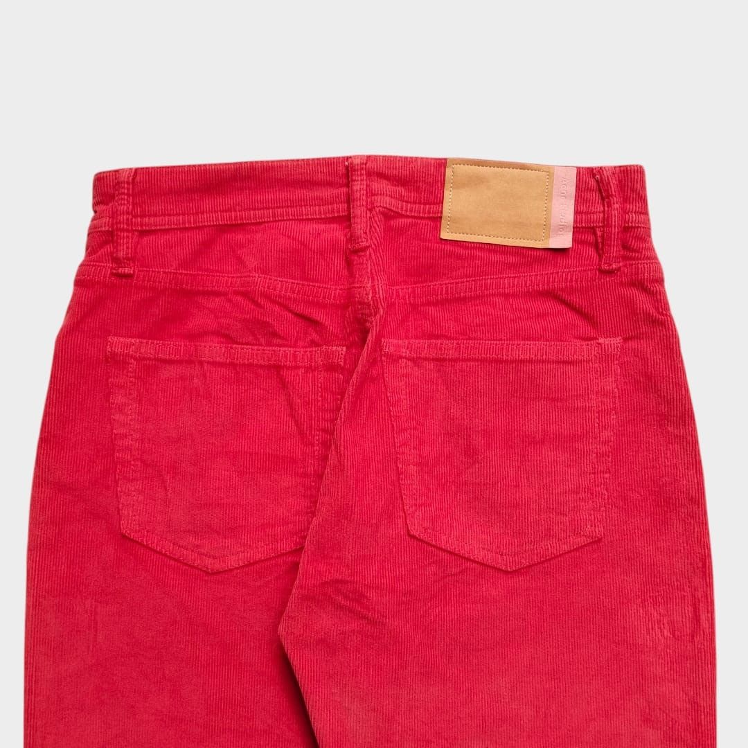 Acne Studios Acne Studios Bla konst melk conduroy red pant Size US 27 - 4 Thumbnail