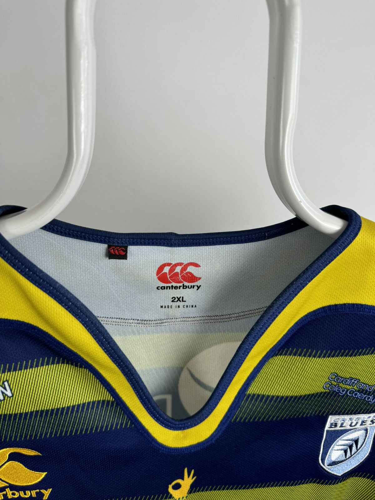 Canterbury of New Zealand Canterbury 2017/2018 Cardiff Blues RugbyJersey Shirt Size US XXL / EU 58 / 5 - 3 Thumbnail