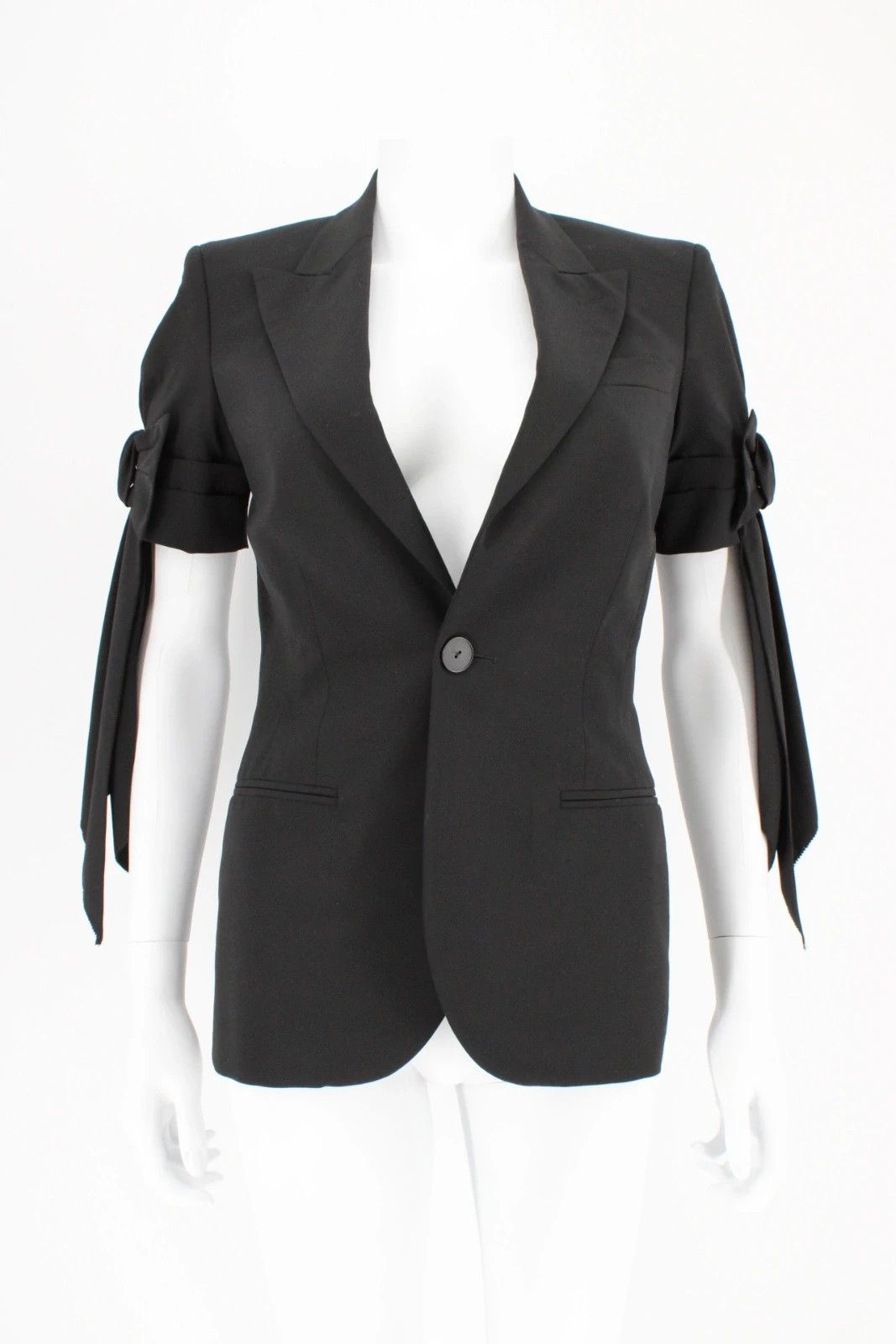 image of Jean Paul Gaultier Avant-Garde Blazer in Black, Women's (Size XS)