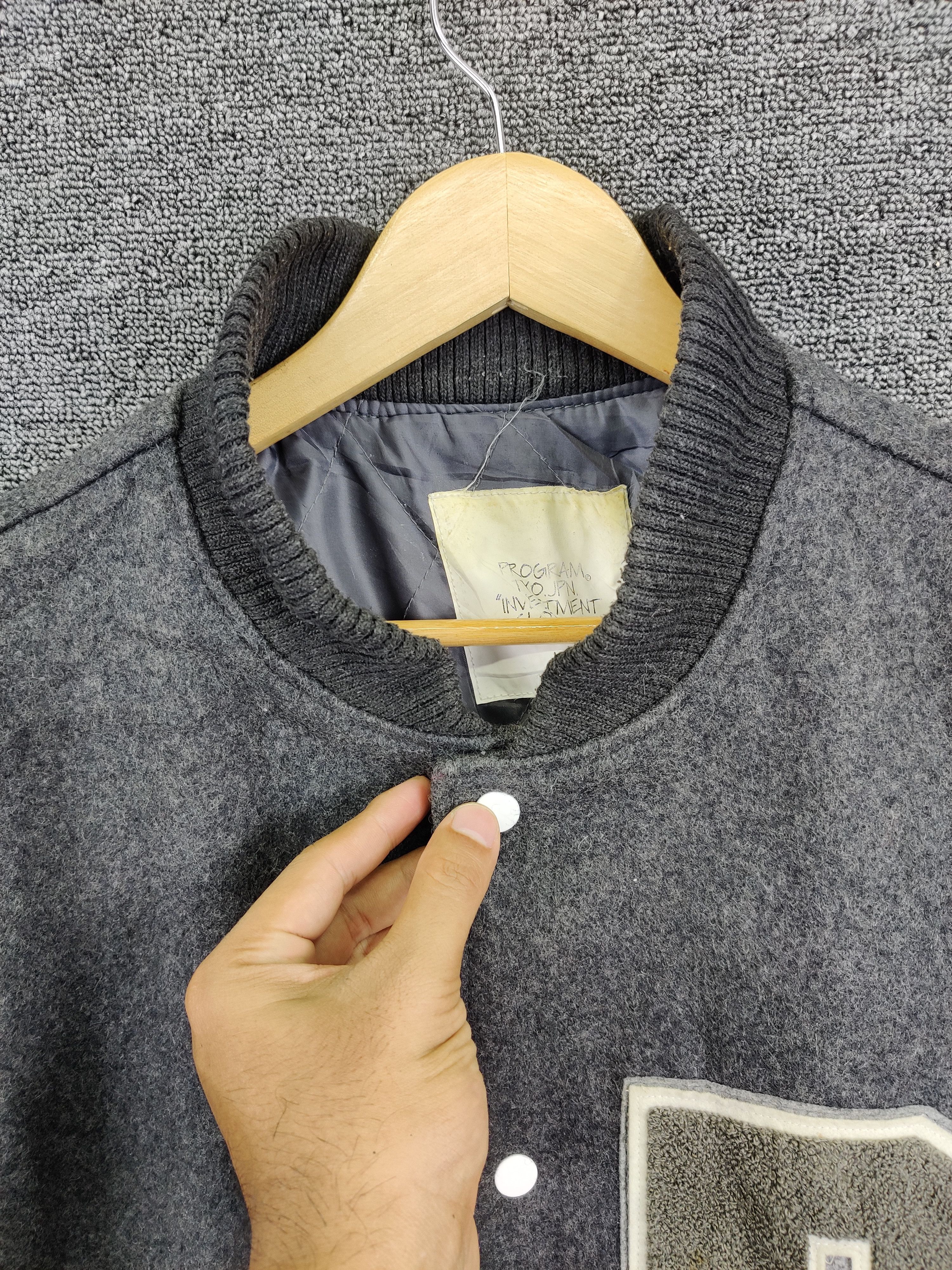 Japanese Brand Japanese Brand Program Wool Leather Varsity Jacket Size US XL / EU 56 / 4 - 7 Thumbnail