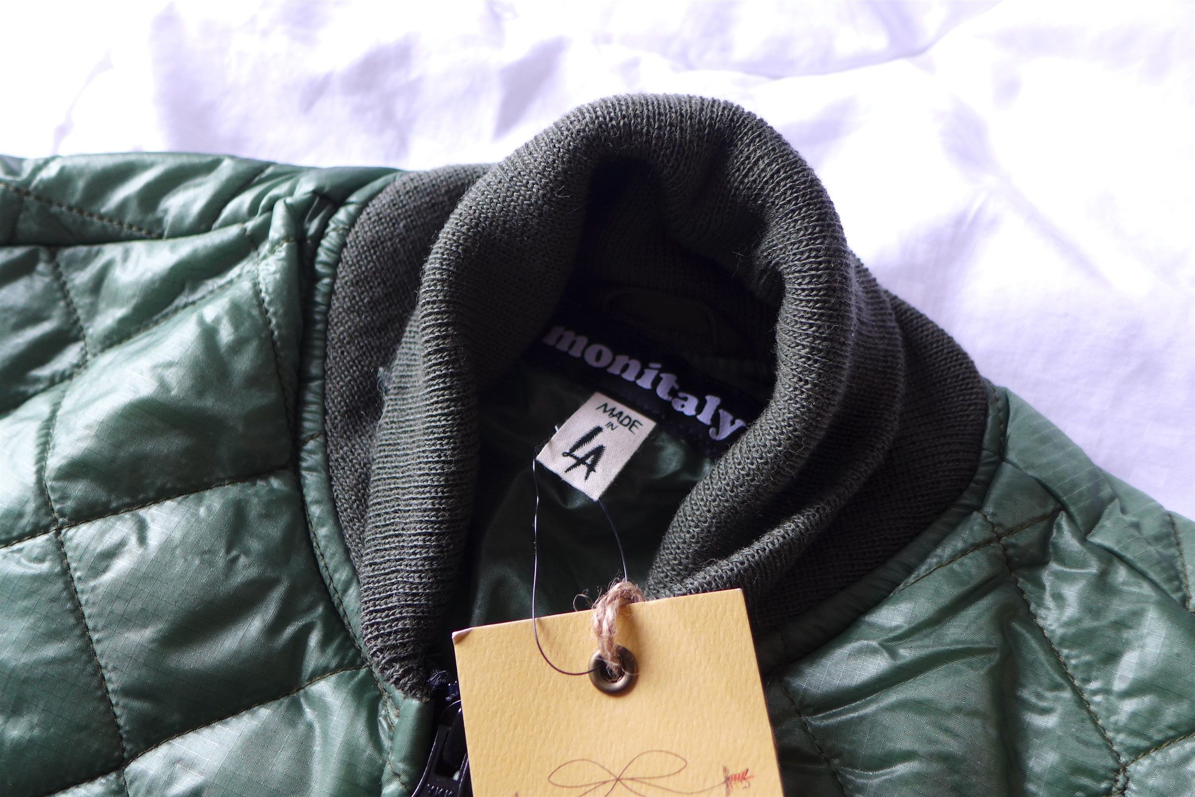 Monitaly Monitaly Skyliner Jacket - Zigzag Dotera Fill 7oz Green Size US L / EU 52-54 / 3 - 8 Thumbnail