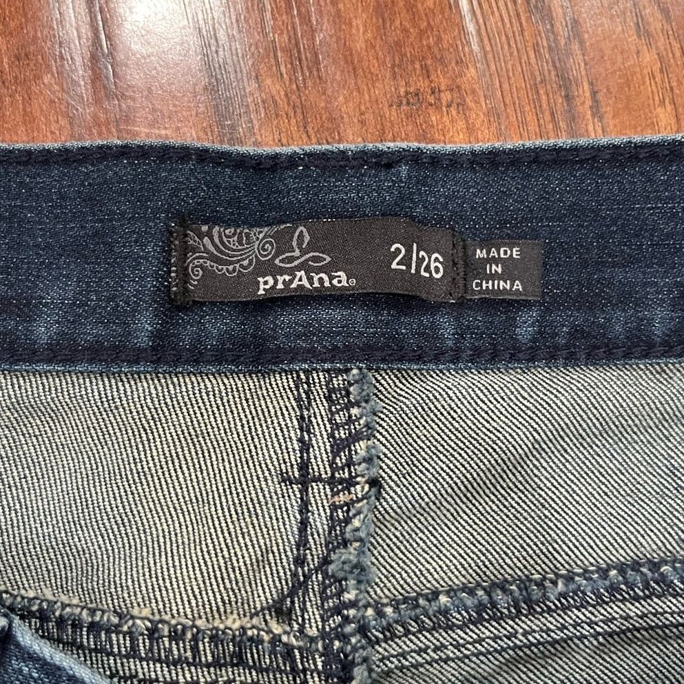 Prana prAna Jeans Size 2/26 Womens Blue Denim Straight Leg Size 26" / US 2 / IT 38 - 6 Thumbnail