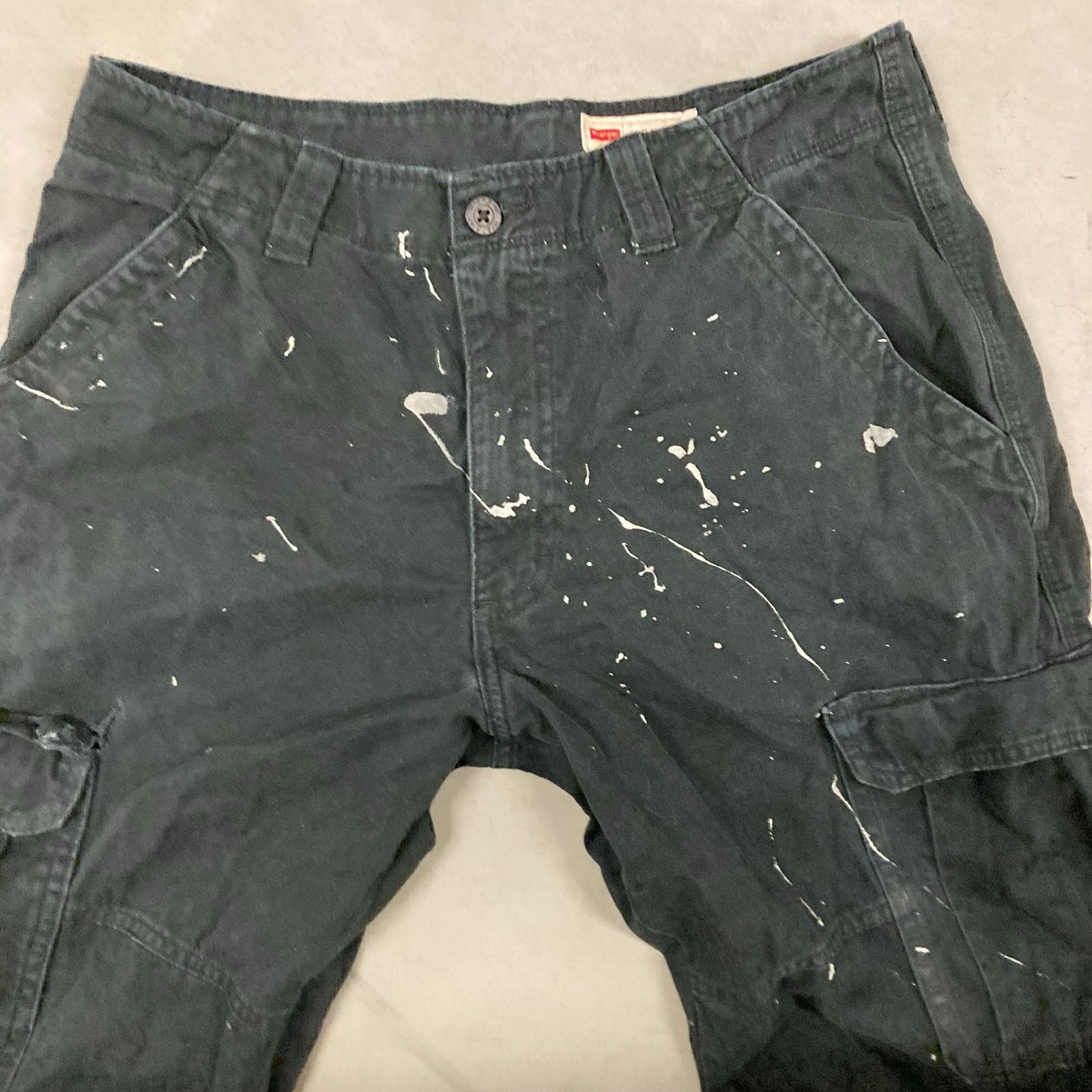 Vintage × Wrangler vintage paint splatter wrangler cargo pants 32x30 Size US 32 / EU 48 - 3 Thumbnail