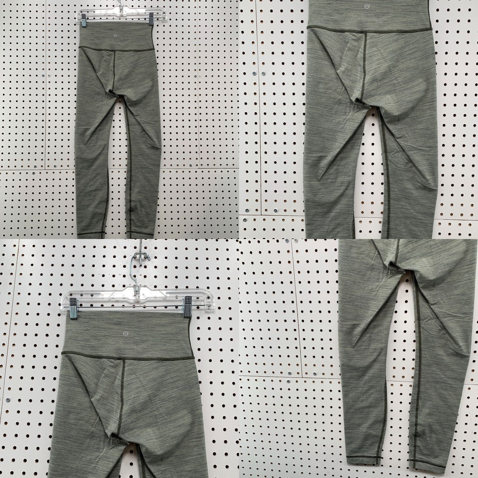 Lululemon VINTAGE Lululemon Align 7/8 Yoga Leggings Womens Size 4 Olive Green Activewear Size 27" / US 4 / IT 40 - 8 Thumbnail