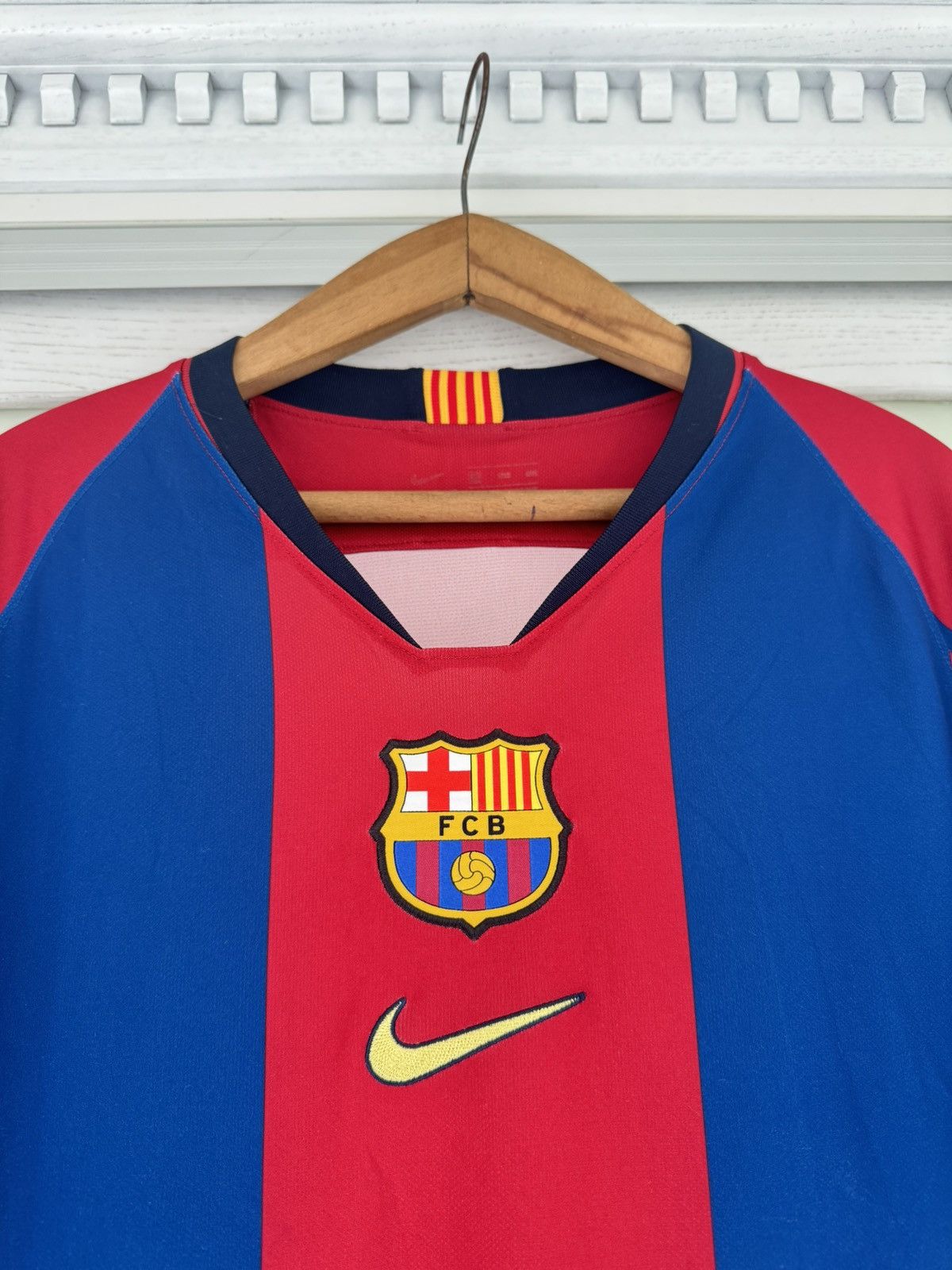 Nike Barcelona 2019-2020 Home El Clasico Stadiun Jersey Shirt Size US XXL / EU 58 / 5 - 6 Thumbnail