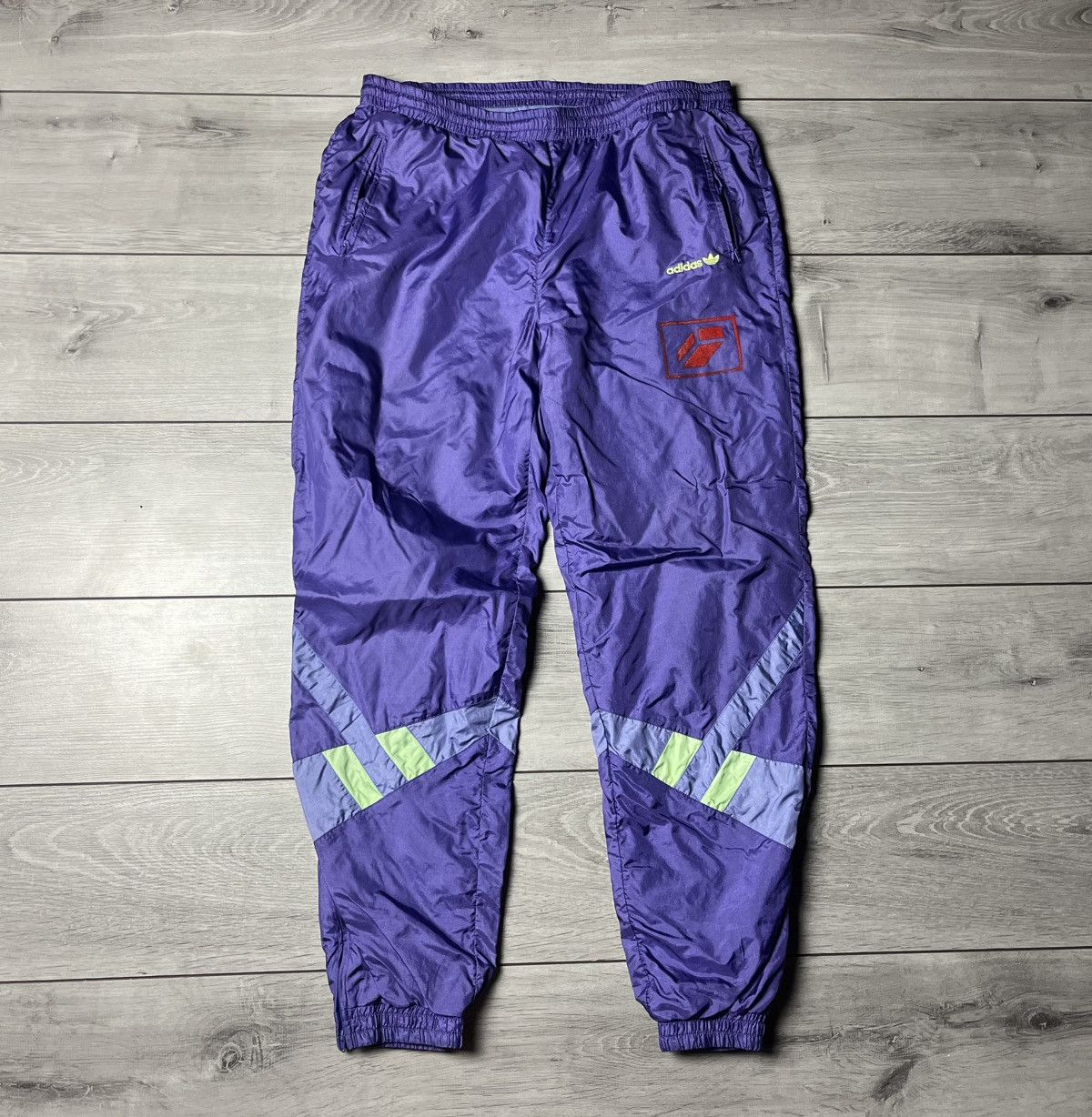Adidas Vintage Adidas Track Pants size Medium Size US 32 / EU 48 - 1 Thumbnail