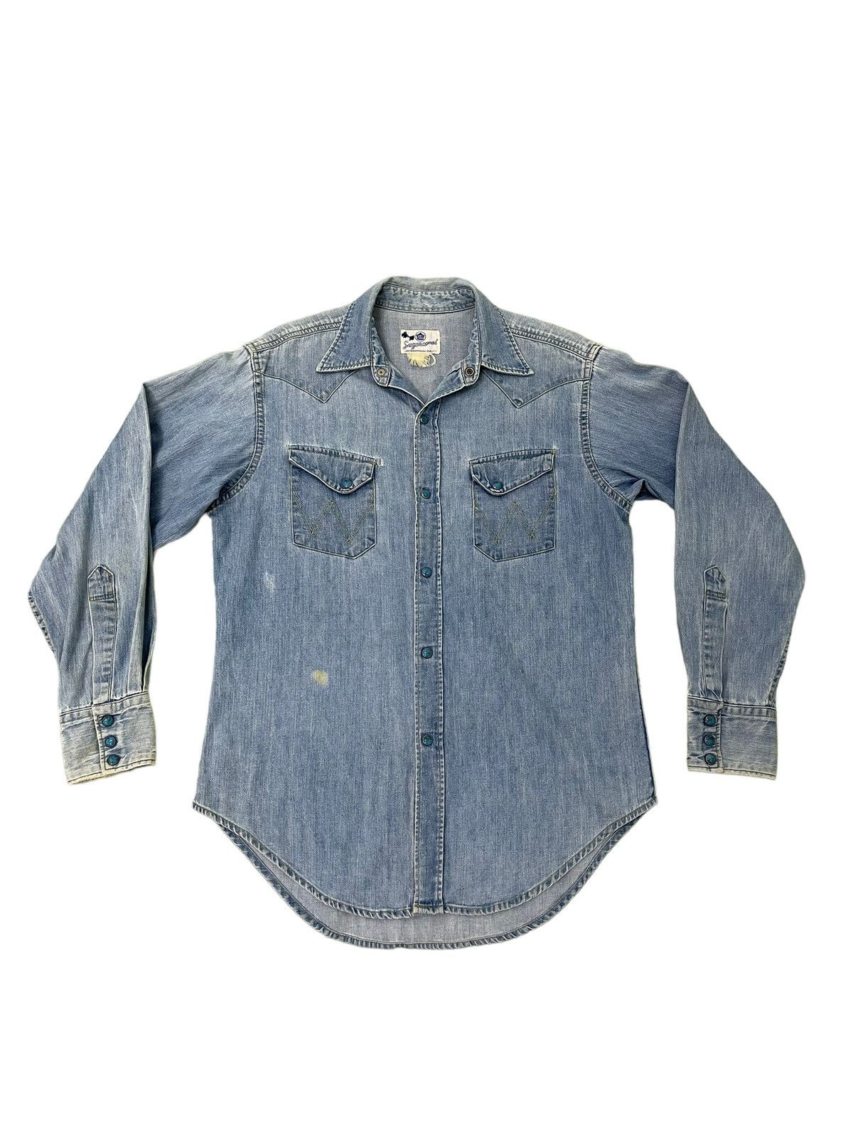 Sugar Cane Western Shirt Sugar Canes 5🟩6 Size US M / EU 48-50 / 2 - 1 Thumbnail