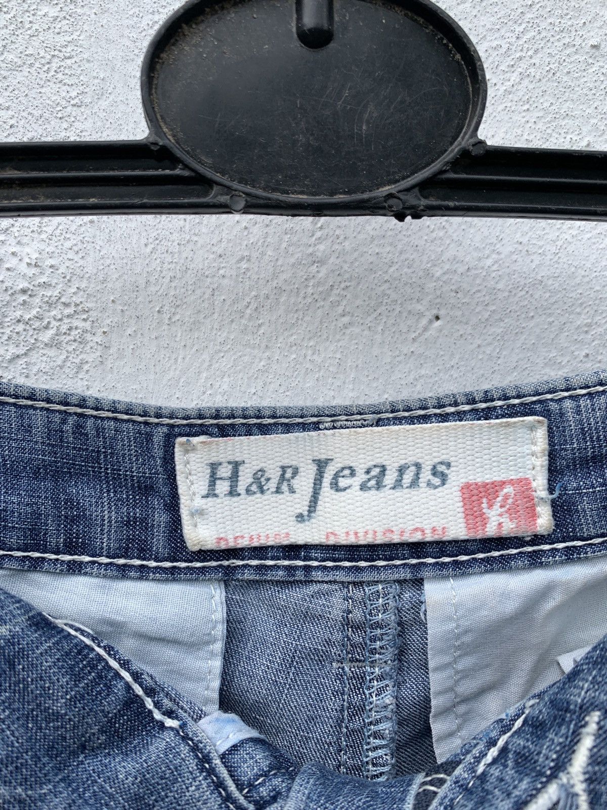 Japanese Brand Vintage Japanese Y2K Cargo Aviator Blue Denim Jean Shorts Size US 30 / EU 46 - 16 Thumbnail