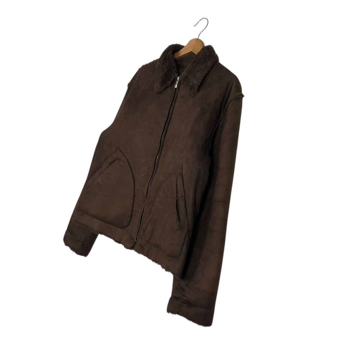 Paul Smith 🔥VINTAGE SHEARLING BIKER JACKET BLANKET PAUL SMITH MINK FUR Size US M / EU 48-50 / 2 - 4 Thumbnail
