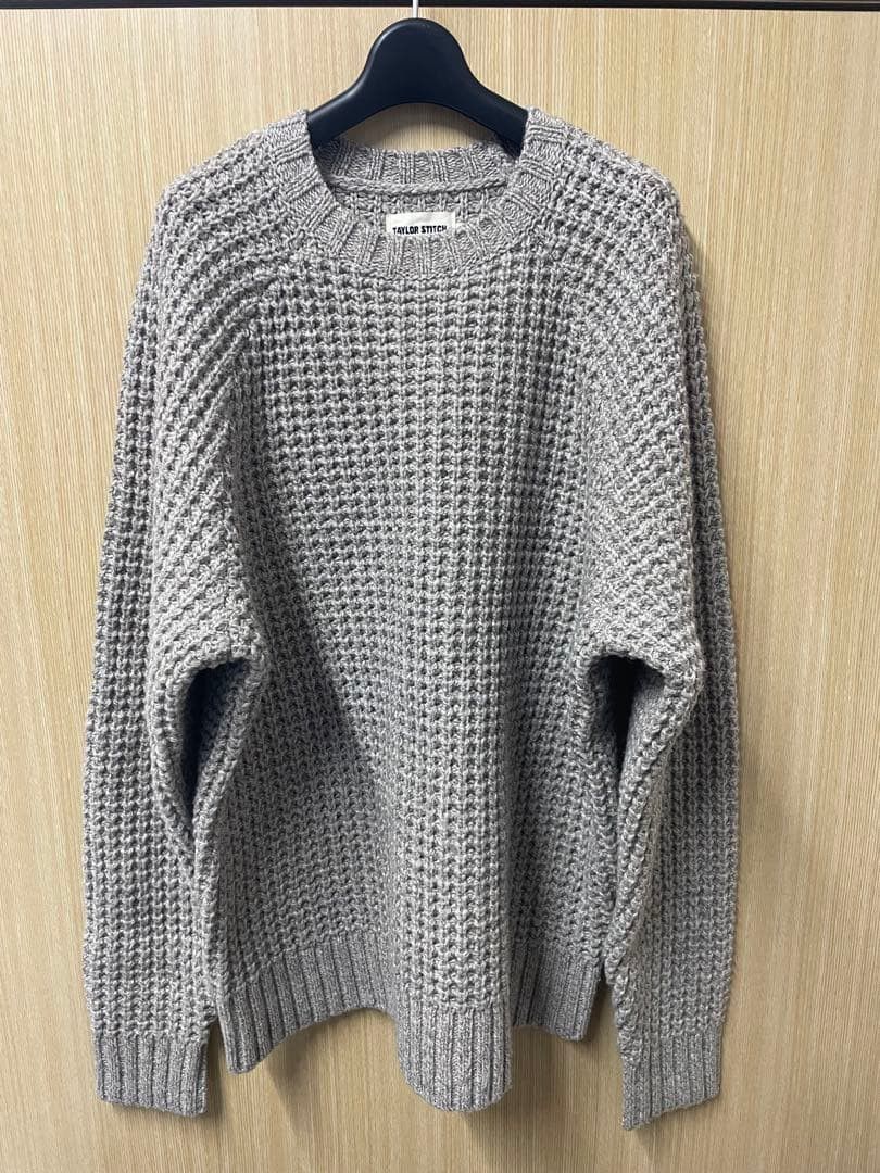 Taylor Stitch The Fisherman Sweater in Natural Waffle Size US S / EU 44-46 / 1 - 1 Thumbnail