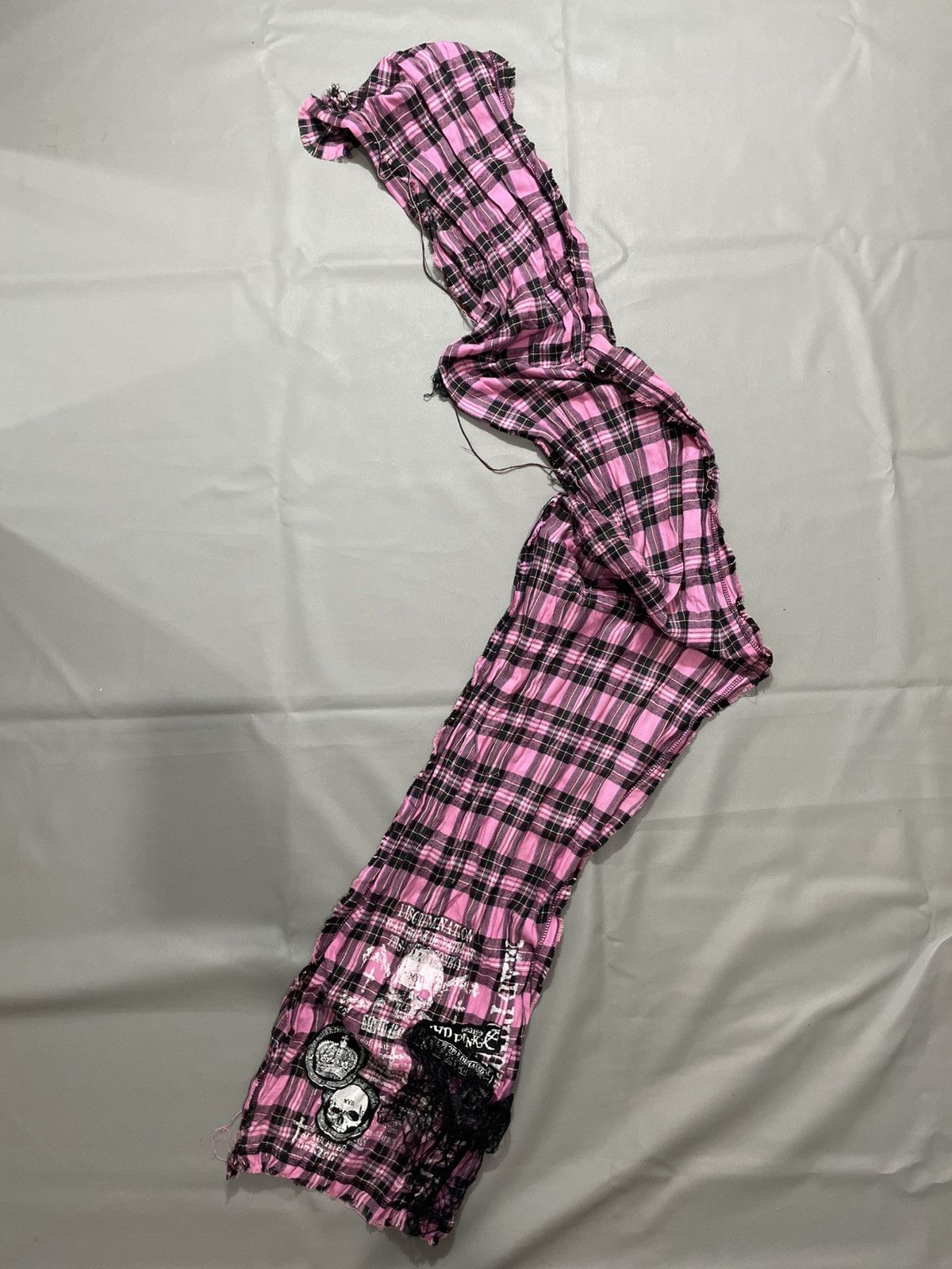 If Six Was Nine Madpunk Distressed Scarf Opium Punks Ifsix lgb Style Size ONE SIZE - 4 Thumbnail