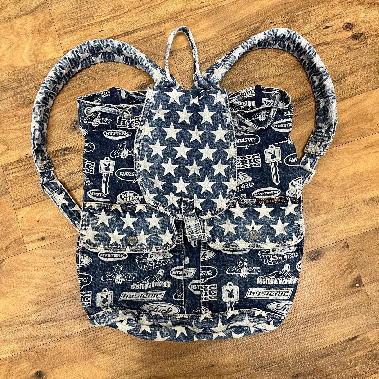 Hysteric Glamour Hysteric Glamour Denim Backpack Size ONE SIZE - 3 Thumbnail