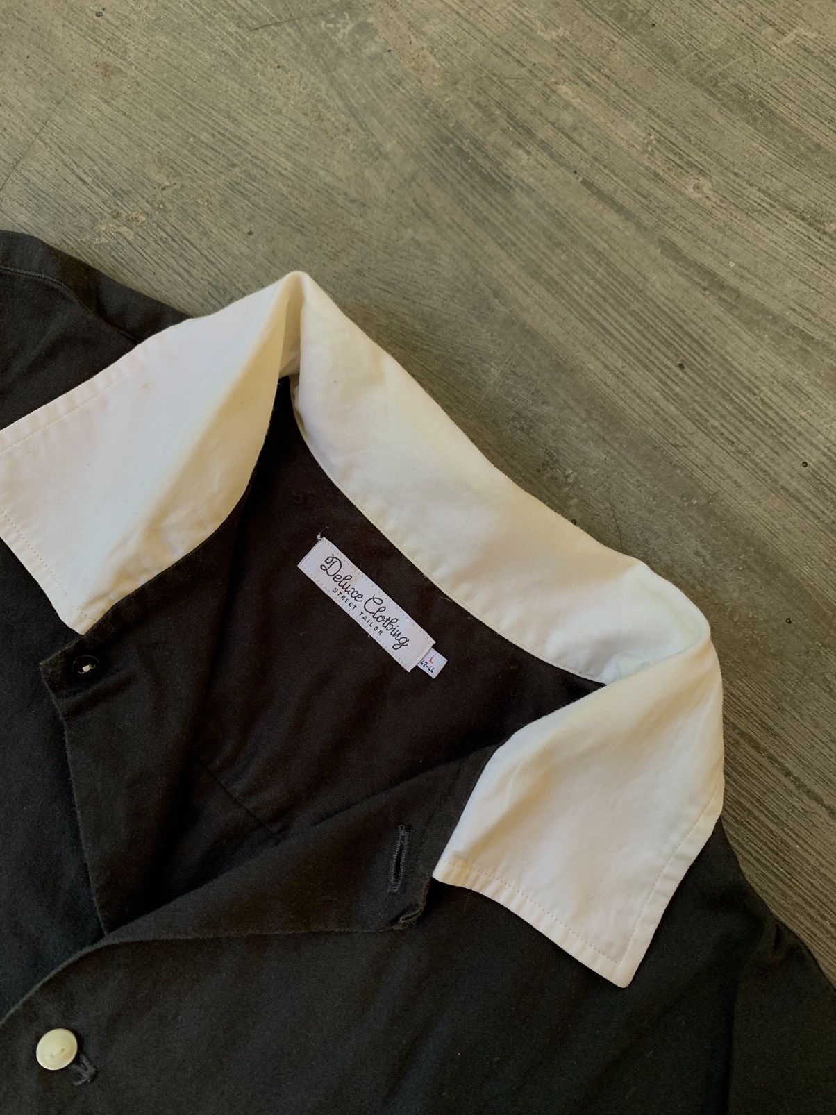Other RARE Vtg Japanese Chain Gang Deluxe Clothing Bowling Shirt Size US L / EU 52-54 / 3 - 3 Thumbnail