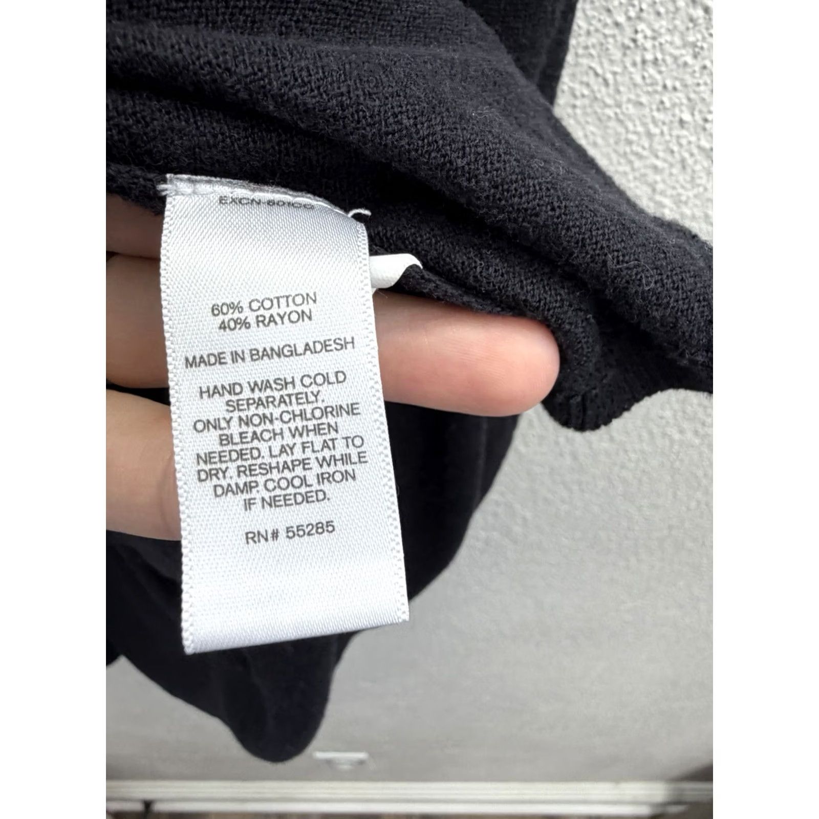 Express Express Womens Sweater Cardigan Size XL Black Long Sleeve Open Front Size XL / US 12-14 / IT 48-50 - 6 Thumbnail