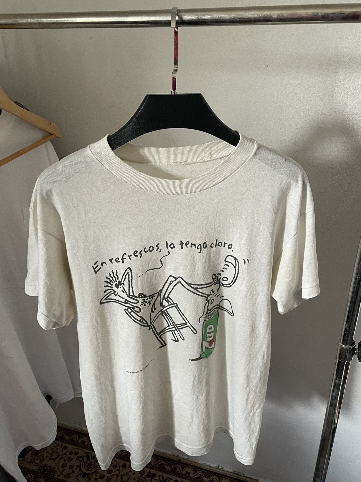 Vintage Vintage 1992 7 Up Graphic Tee Soda Promo Size US M / EU 48-50 / 2 - 1 Thumbnail