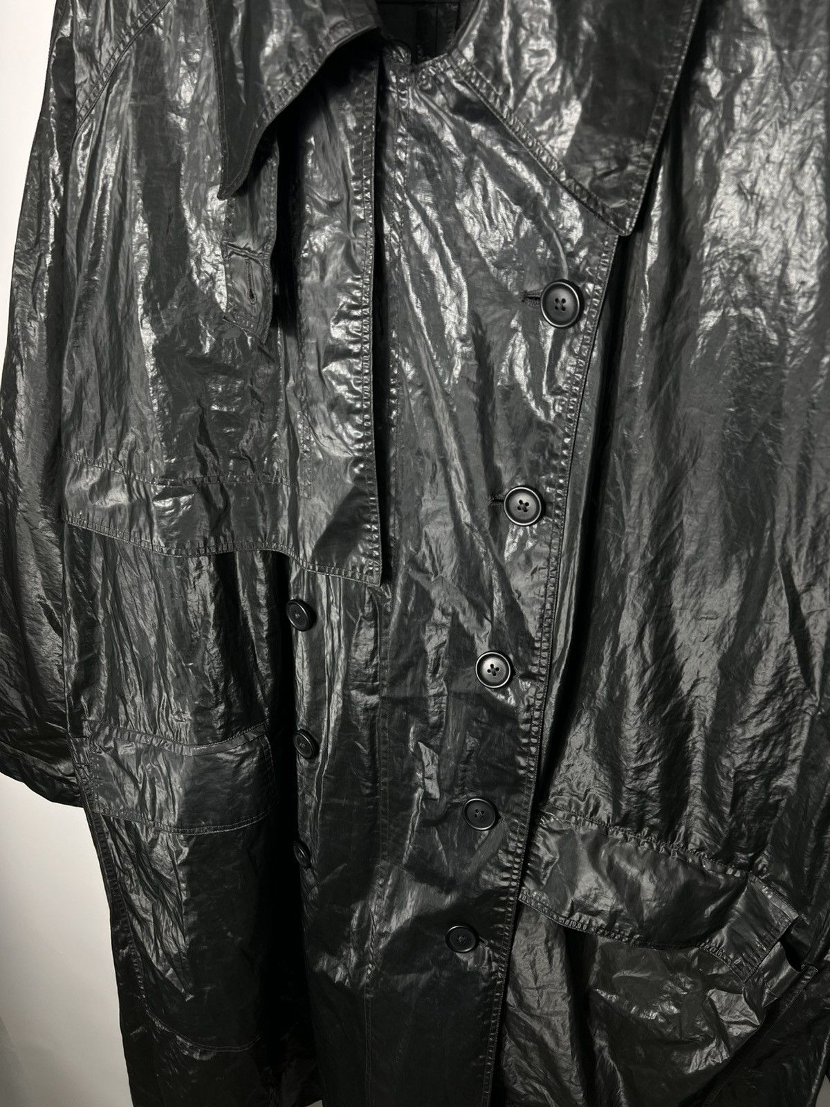 Avant Garde Opium Rundholz Dip Designer Coat Trench Unisex M