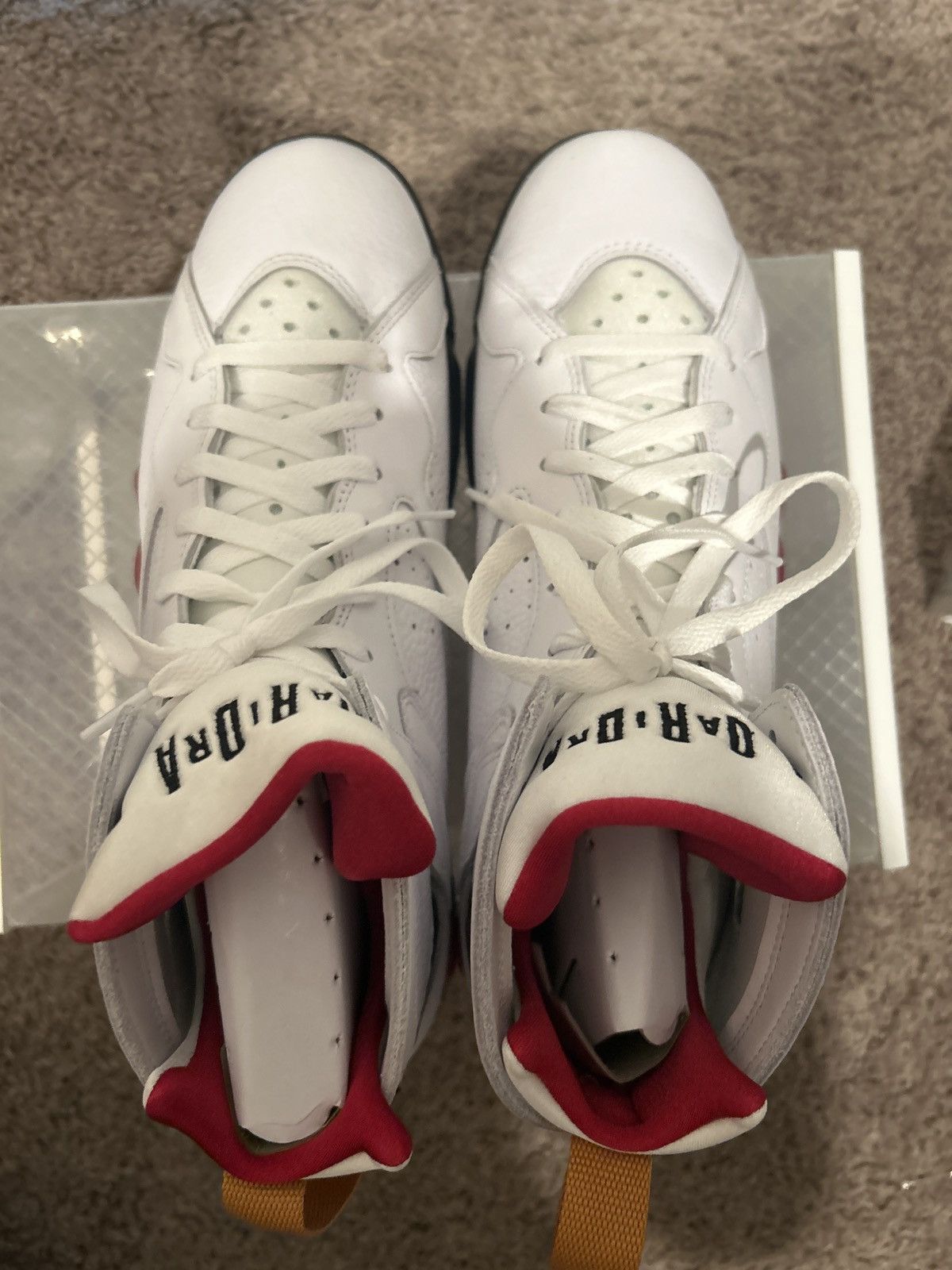 Jordan Brand Air Jordan 7 “cardinal” 2022 Size US 11.5 / EU 44-45 - 15 Thumbnail