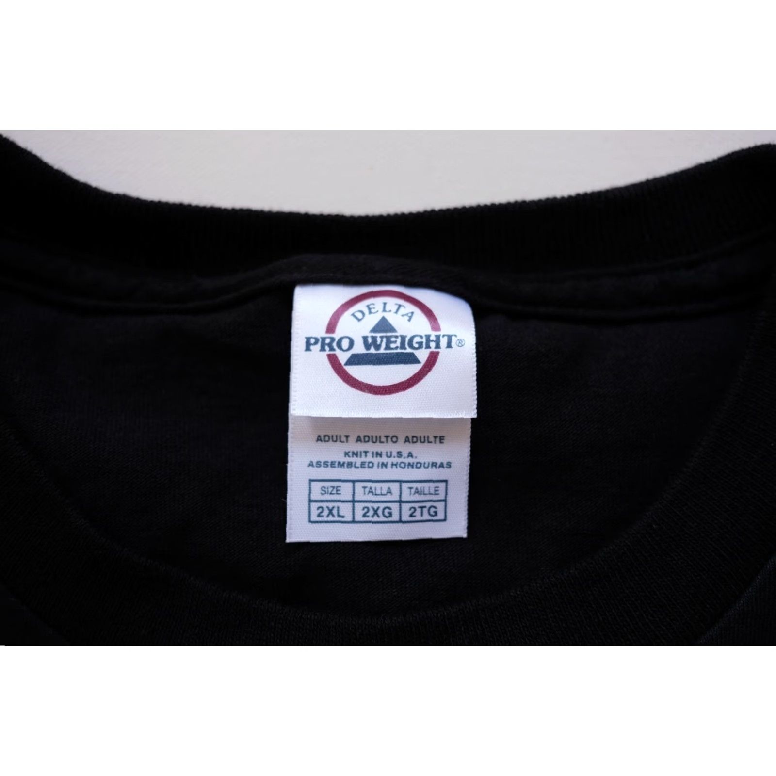 Delta VINTAGE Delta 90s Graphic T-Shirt Black Sz 2XL Adult Mens Motorcycles Old Bikes Good Whiskey Graphic Print Crew Neck Short Sleeve Size US XXL / EU 58 / 5 - 5 Thumbnail