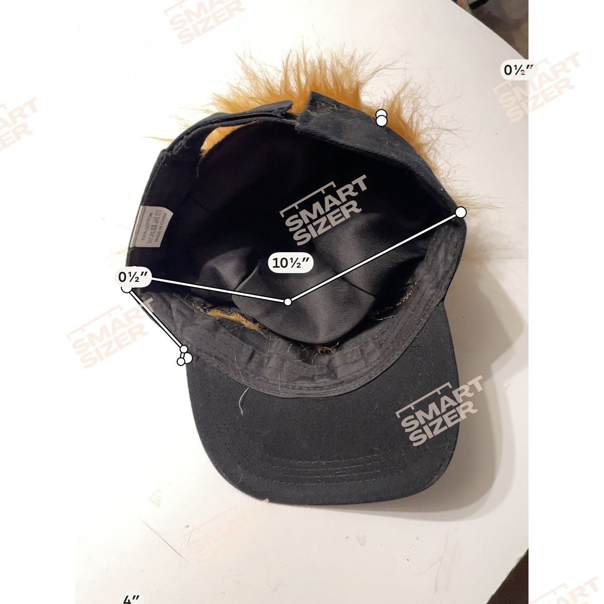 Other Trump 2024 Hair Visor Cap Donald Trump Blonde Wig Hat Size ONE SIZE - 9 Thumbnail