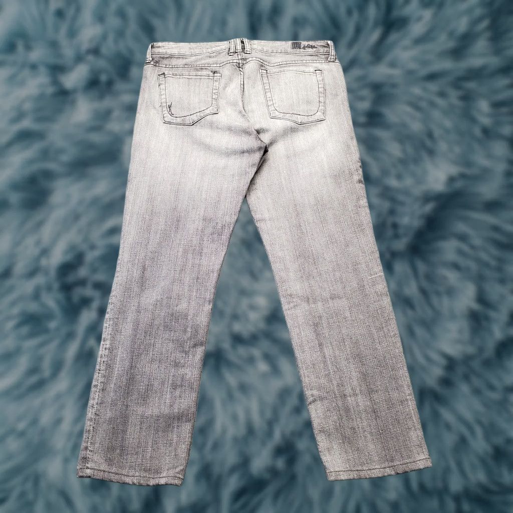Vintage KUT from the Kloth Jeans Womens Size 12 Multi Denim Stretch Cotton Straight Leg Jeans Size 34" / US 12 / IT 48 - 1 Thumbnail