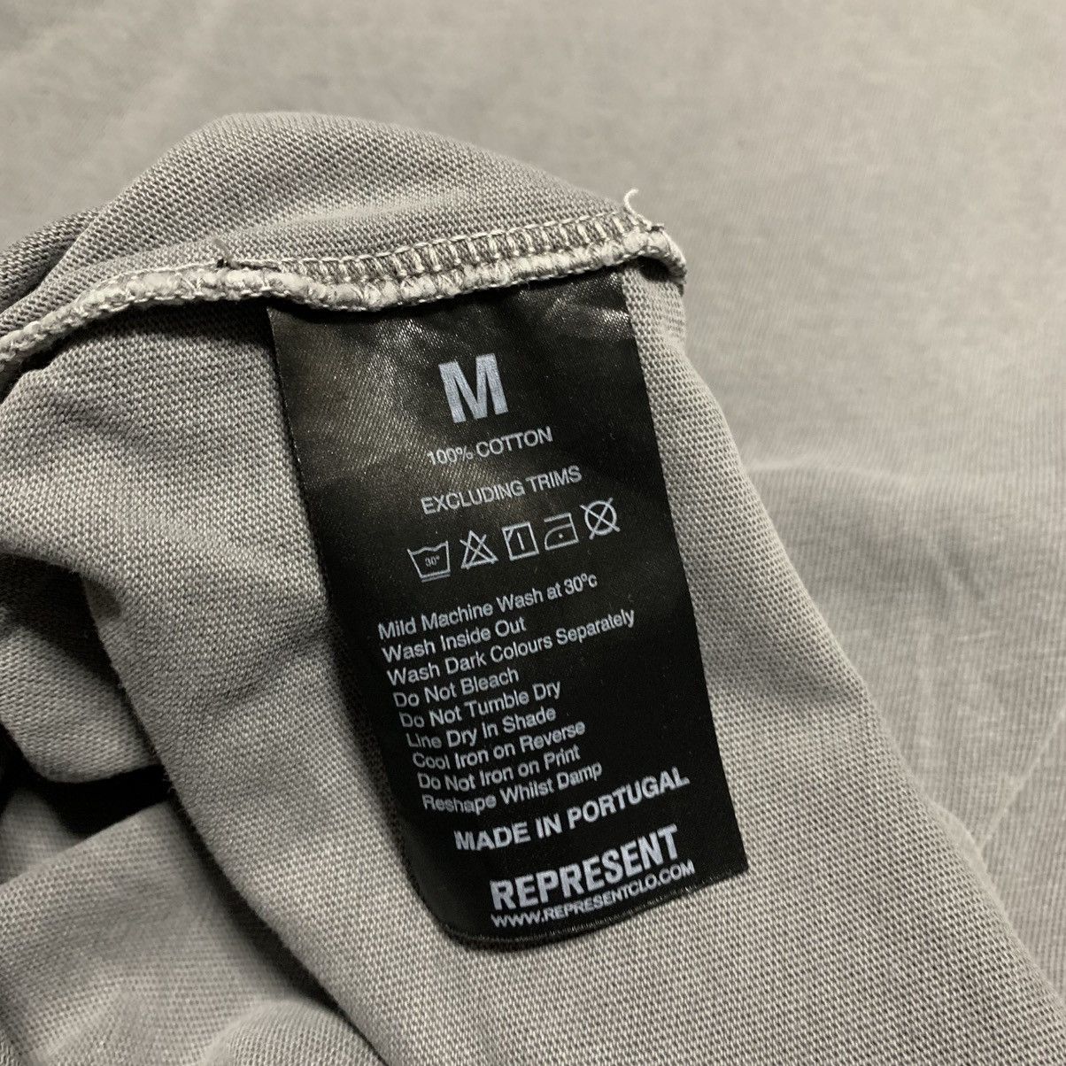 Represent Clo. Represent Medium Rock Logo Ultimate Grey Tee Size US M / EU 48-50 / 2 - 8 Thumbnail