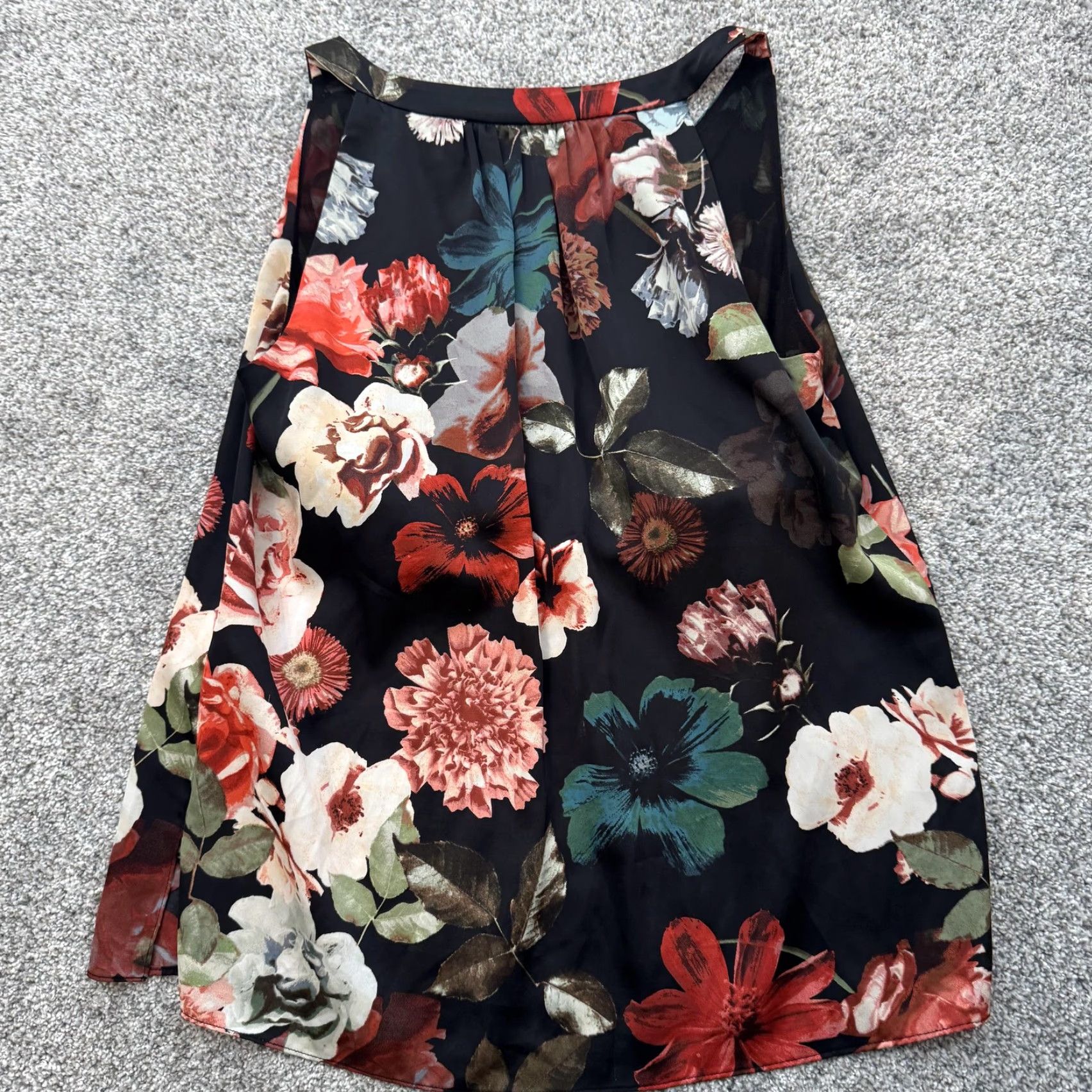 Boston Proper Boston Proper Blouse Tank 6 Multicolor Floral Bohemian Fairy Womens V-Neck Sleeveless Size M / US 6-8 / IT 42-44 - 5 Thumbnail