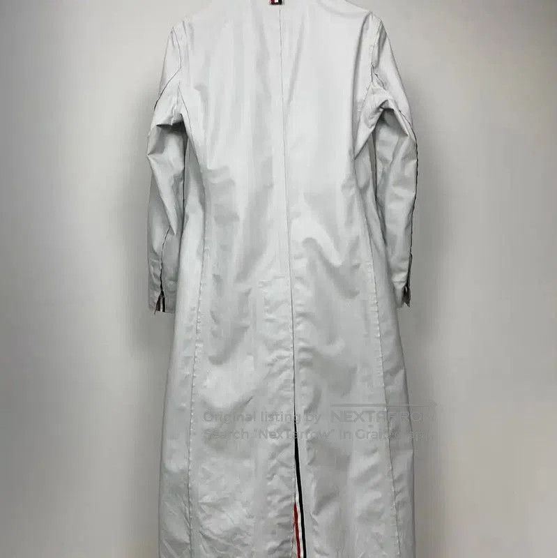 Thom Browne Thom Browne White Women's Trench Coat . Size S / US 4 / IT 40 - 2 Thumbnail