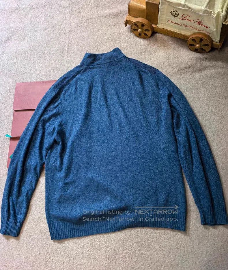 Loro Piana Loro Piana Exquisite Baby Cashmere Tweed Sweater Size US XL / EU 56 / 4 - 5 Thumbnail