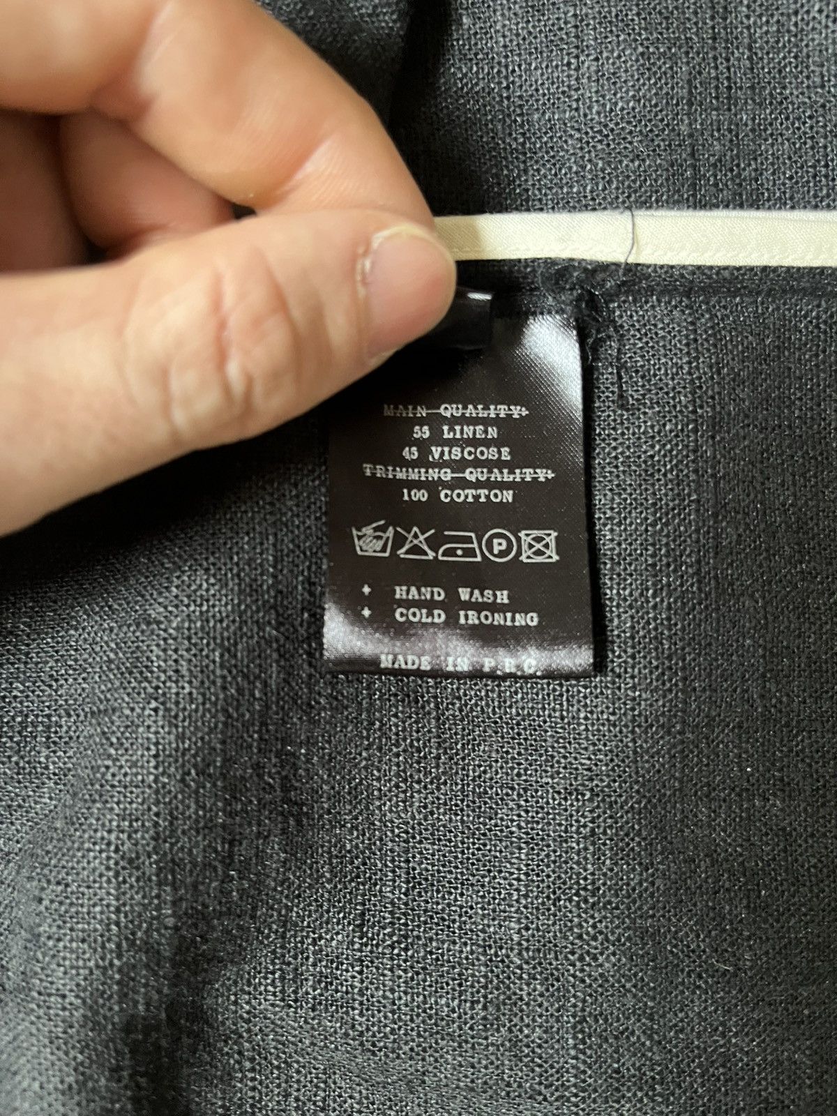 Aleksandr Manamis Aleksandr Manamis Long Linen Avant-Garde Coat Size US M / EU 48-50 / 2 - 20 Thumbnail