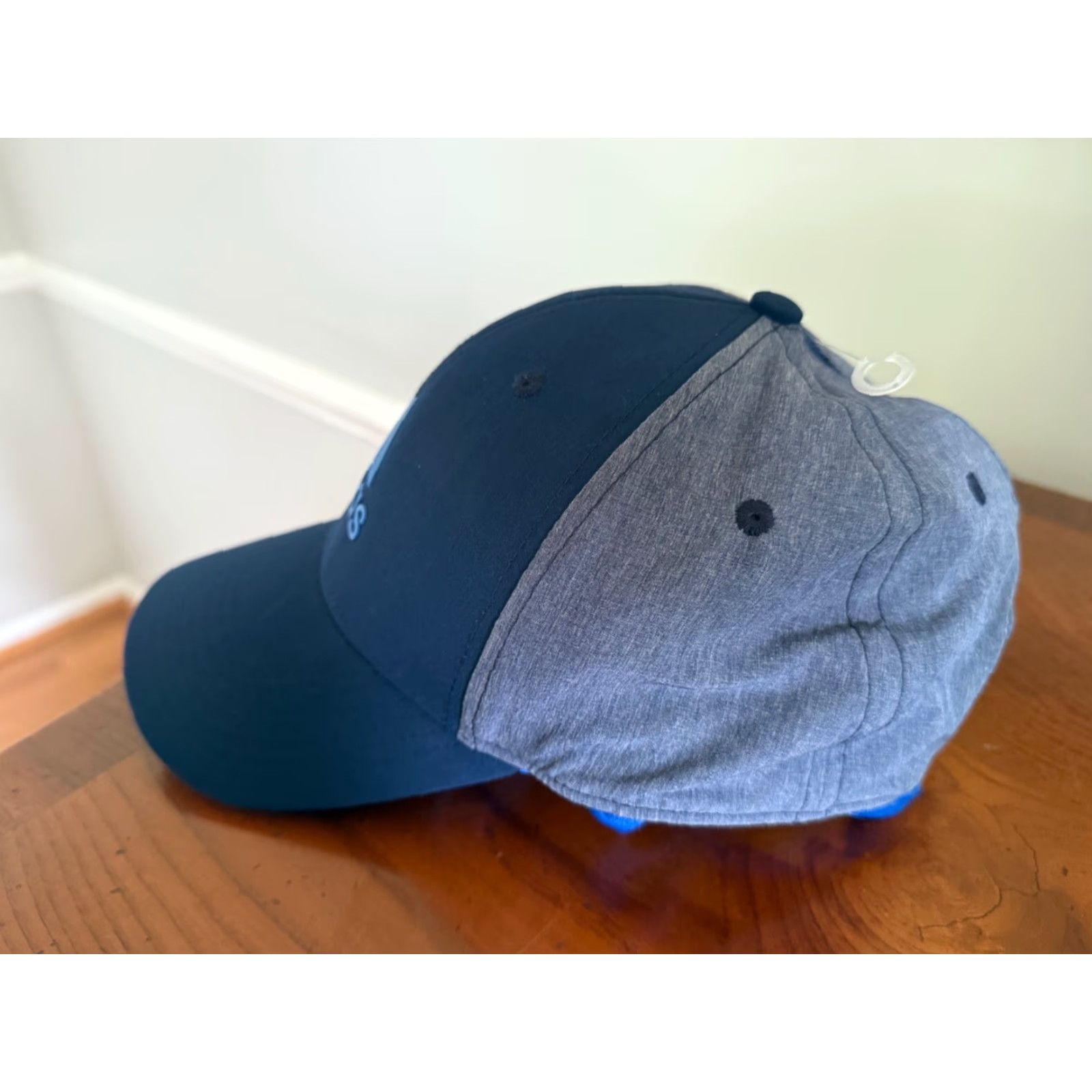 Adidas Adidas OSFM Golfing Hat Cap Dark Blue Snapback Athletic Flex Unisex Adults One Size Blue Cap Mens Snapback Baseball Hat Size ONE SIZE - 2 Thumbnail
