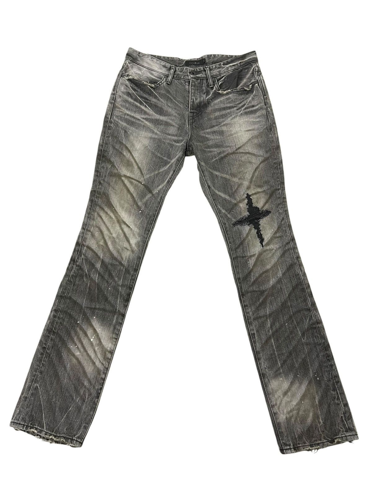 Slim Jeans Civarize Japan Faded Distress Clawmark 3🟦