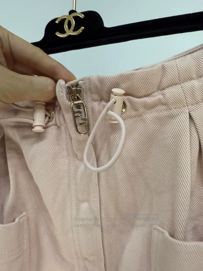 Fendi Fendi Pink Denim Skirt Size 25" / US 0 / IT 36 - 3 Thumbnail