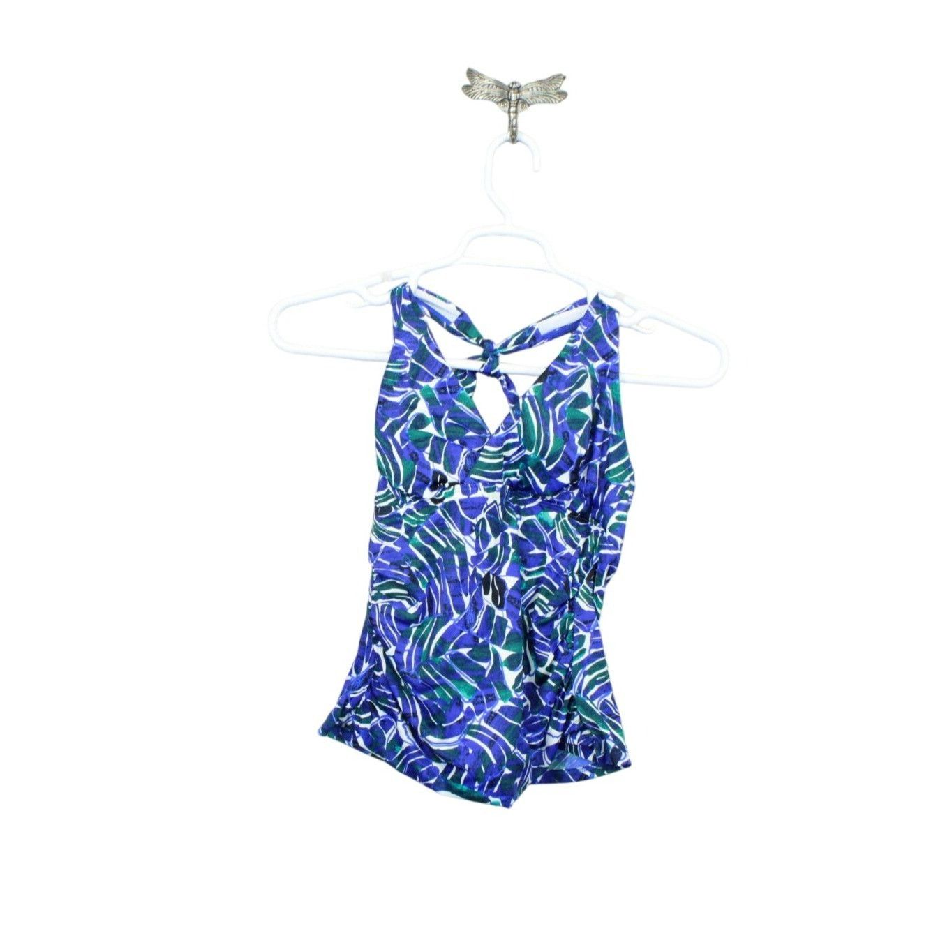 L.L. Bean LL Bean Mix and Match Swim Collection Halter Tankini Top Size S / US 4 / IT 40 - 1 Thumbnail