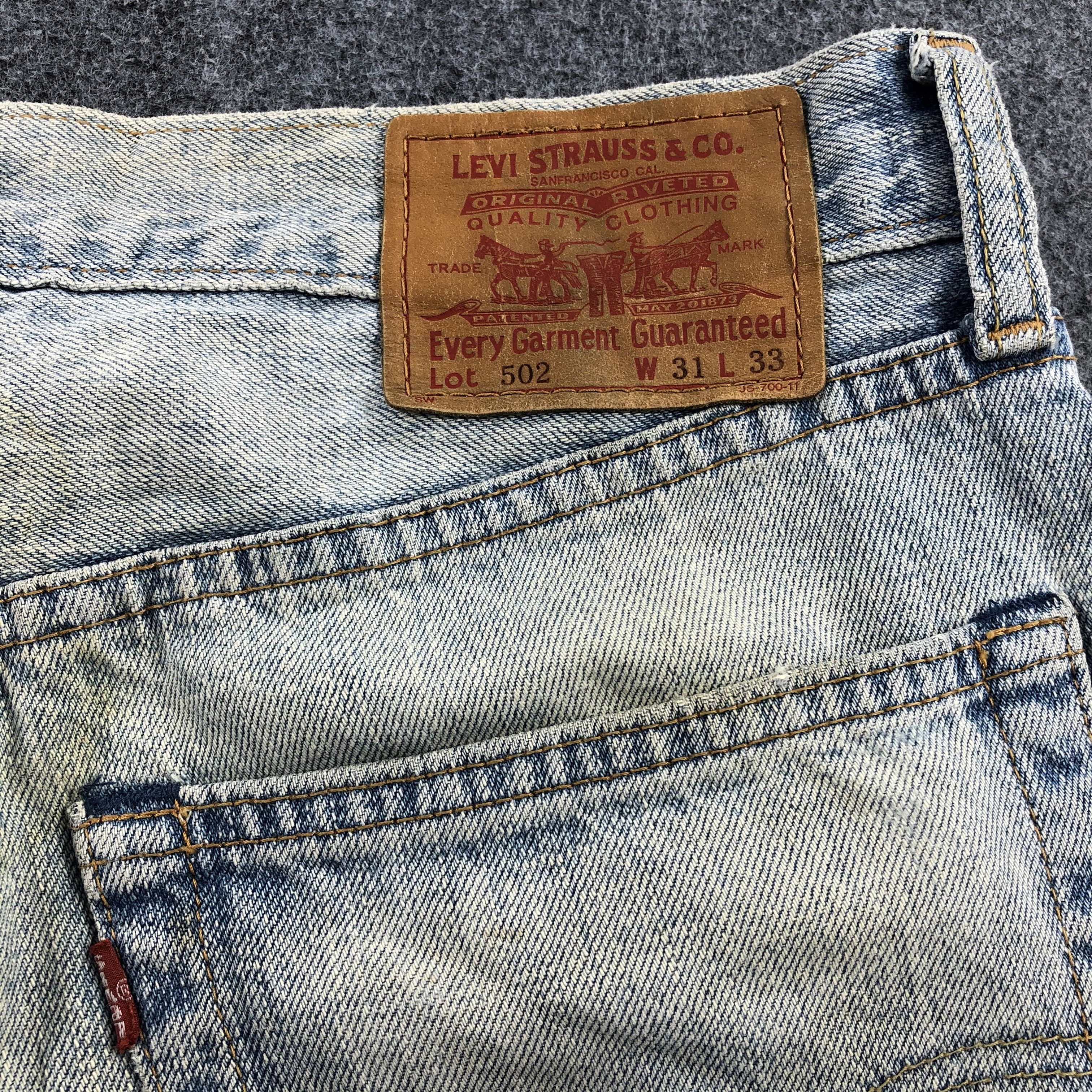 Levi's × Vintage Vintage Light Wash Levis 502 Jeans-JM1372 Size US 31 - 6 Thumbnail
