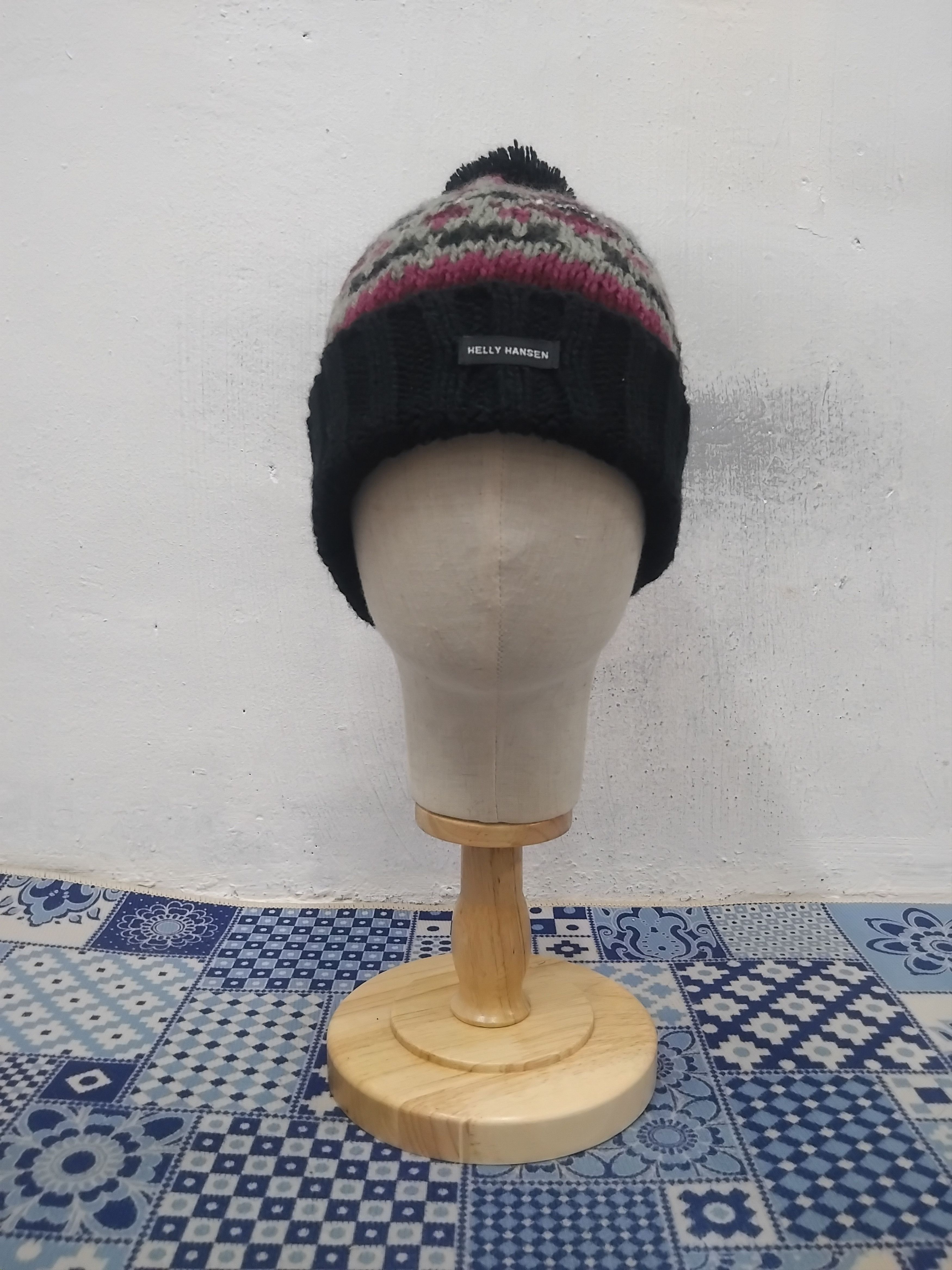Helly Hansen 💥Helly Hansen purple black colour beanie hat Size ONE SIZE - 4 Thumbnail