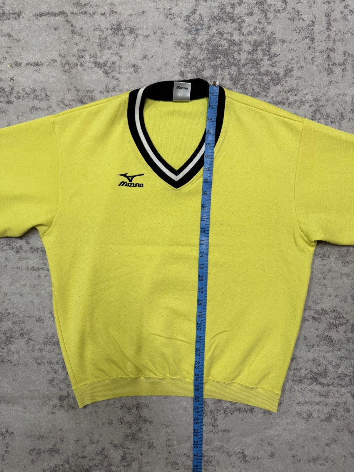 Mizuno Vintage 90s Mizuno Embroidery Logo Vneck Sweatshirt Size US M / EU 48-50 / 2 - 14 Thumbnail