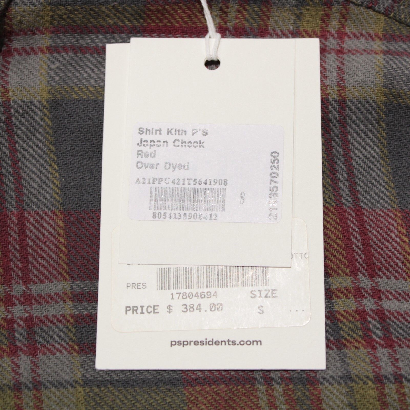 Other President's New with tags Shirt Size S US In Red Size US S / EU 44-46 / 1 - 2 Thumbnail