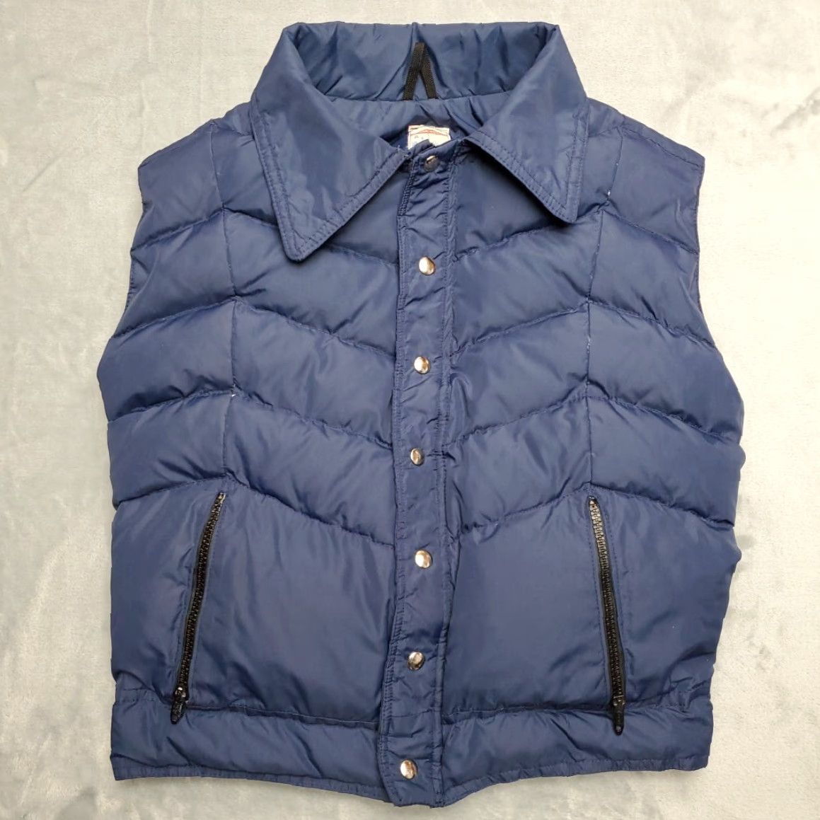 Vintage VINTAGE Frostline Goose Down Vest Mens Small Blue Puffer Made from Kit USA Retro Size US S / EU 44-46 / 1 - 2 Thumbnail