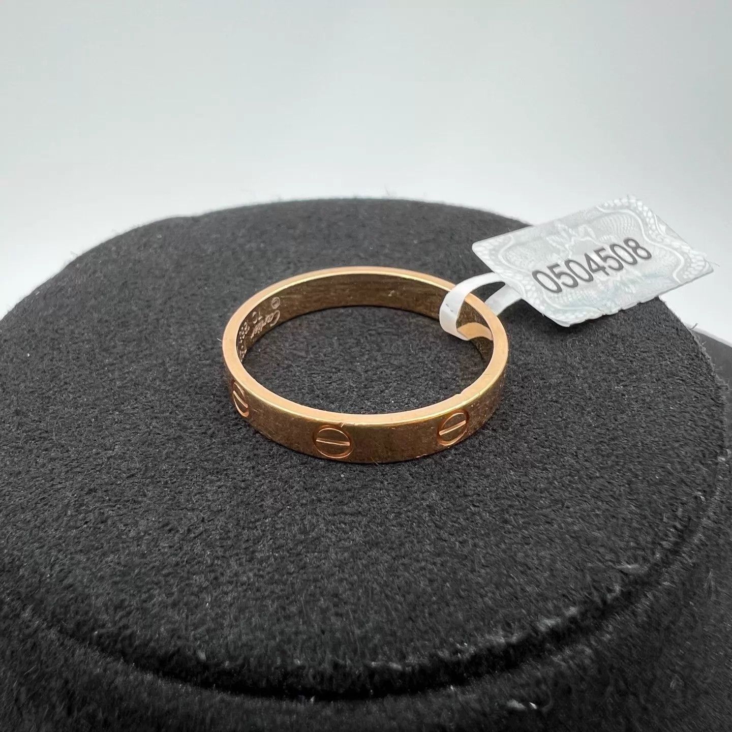 Cartier CARTIER 18K Rose Gold Ring Size 62 Size ONE SIZE - 2 Thumbnail