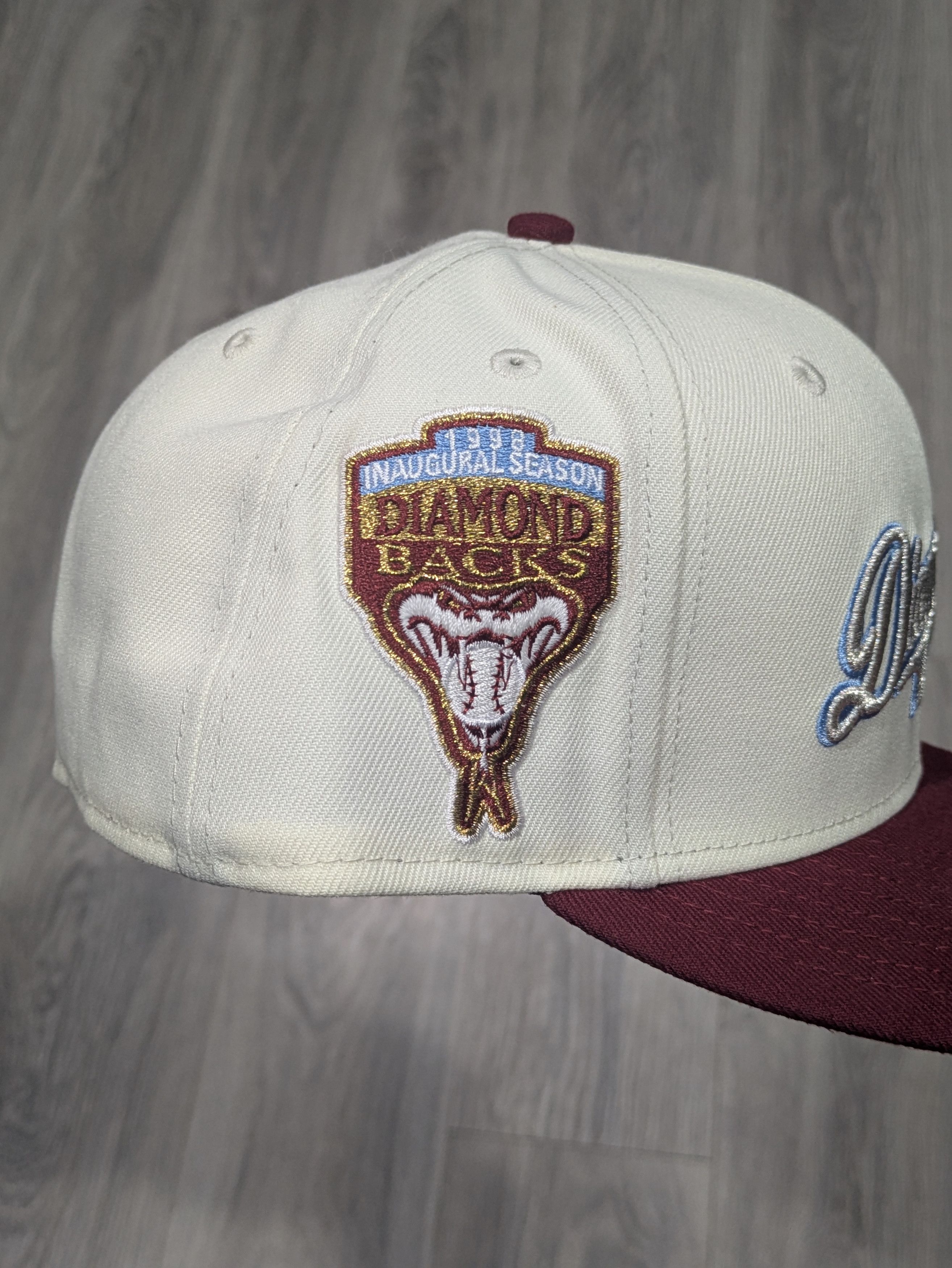 New Era Arizona Diamondbacks 7 1/2 500 Pesos Rerock Size ONE SIZE - 2 Thumbnail