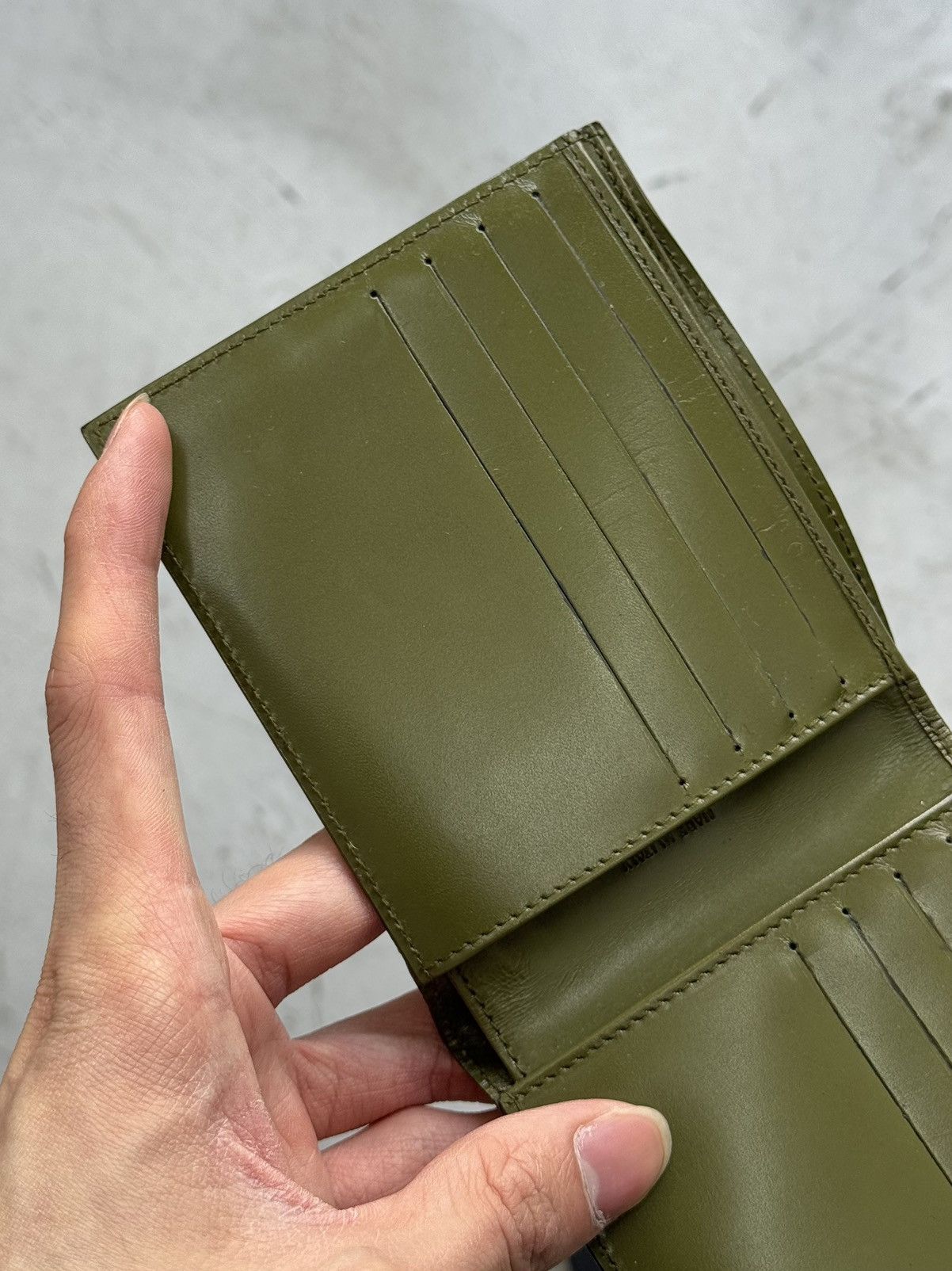 Helmut Lang ELASTIC BAND WALLET + CARD HOLDER Size ONE SIZE - 7 Thumbnail