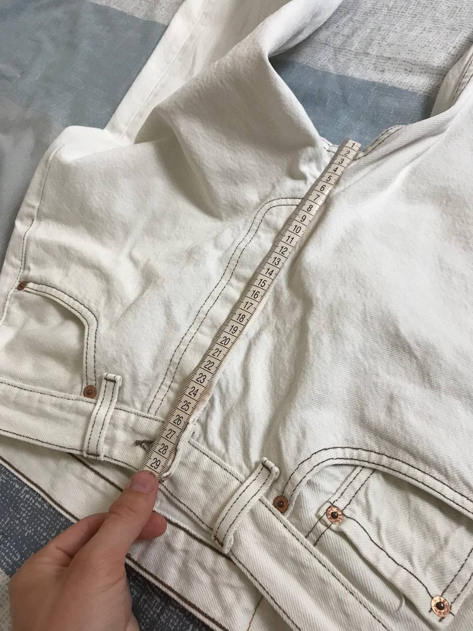 Levi's 🔥 Levis 501 Vintage Denim Pants Jeans 33x32 Made in USA Size US 33 - 13 Thumbnail