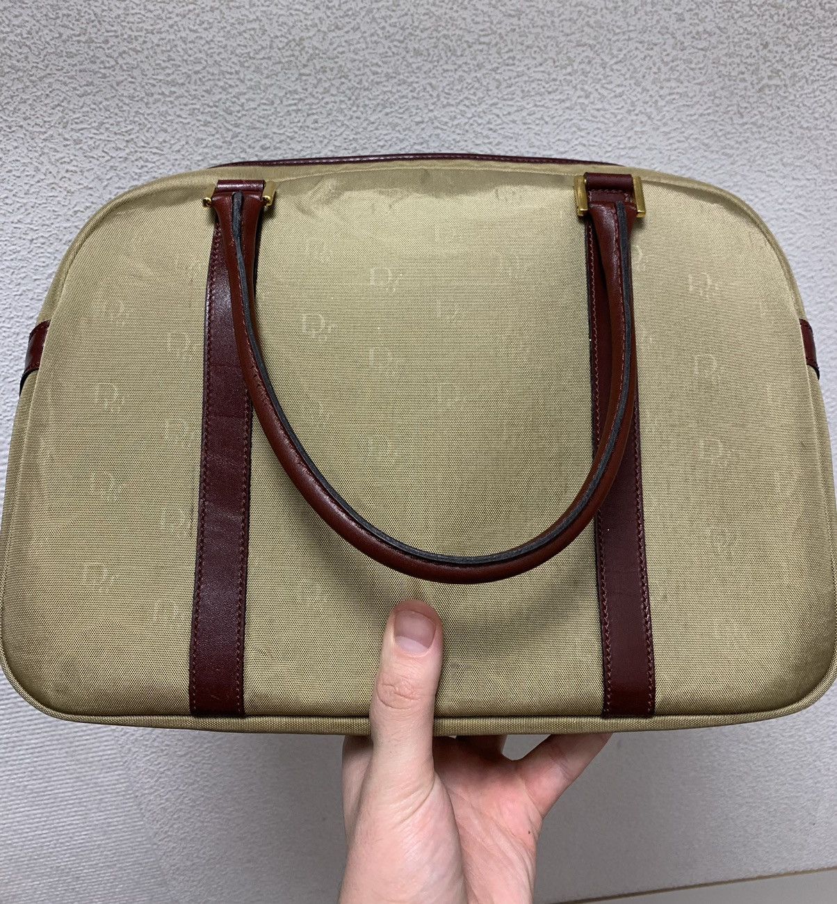 Christian Dior Monsieur Christian Dior made in France vintage 1980 monogram bag CD Size ONE SIZE - 10 Thumbnail