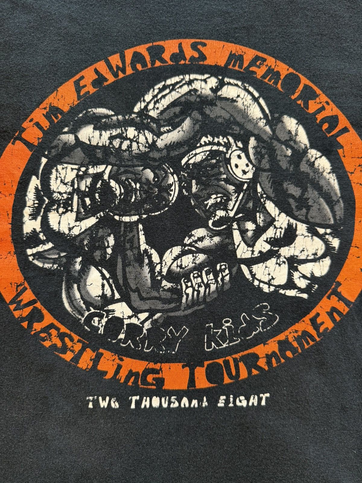 Other Vintage Wrestling Tim Edwards Tournament Graphic Tee Size US S / EU 44-46 / 1 - 6 Thumbnail