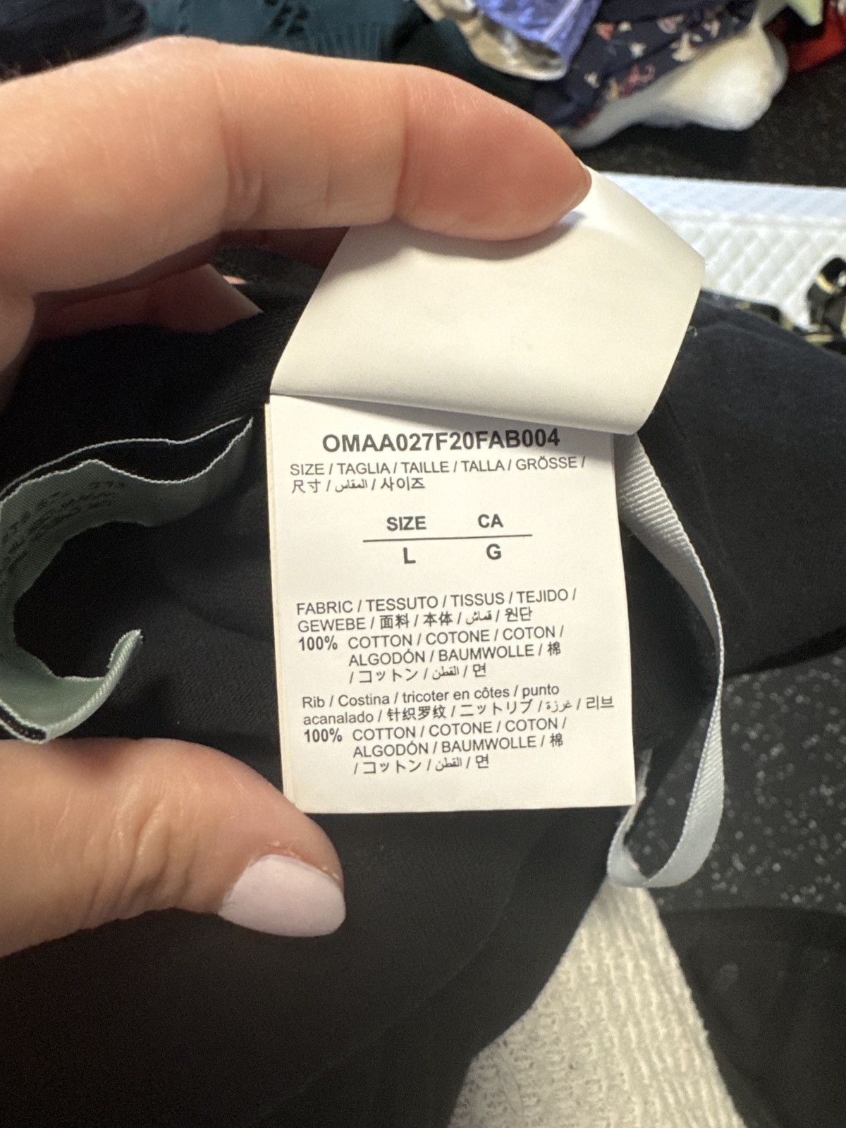 Off-White OFF-WHITE Size US L / EU 52-54 / 3 - 6 Thumbnail