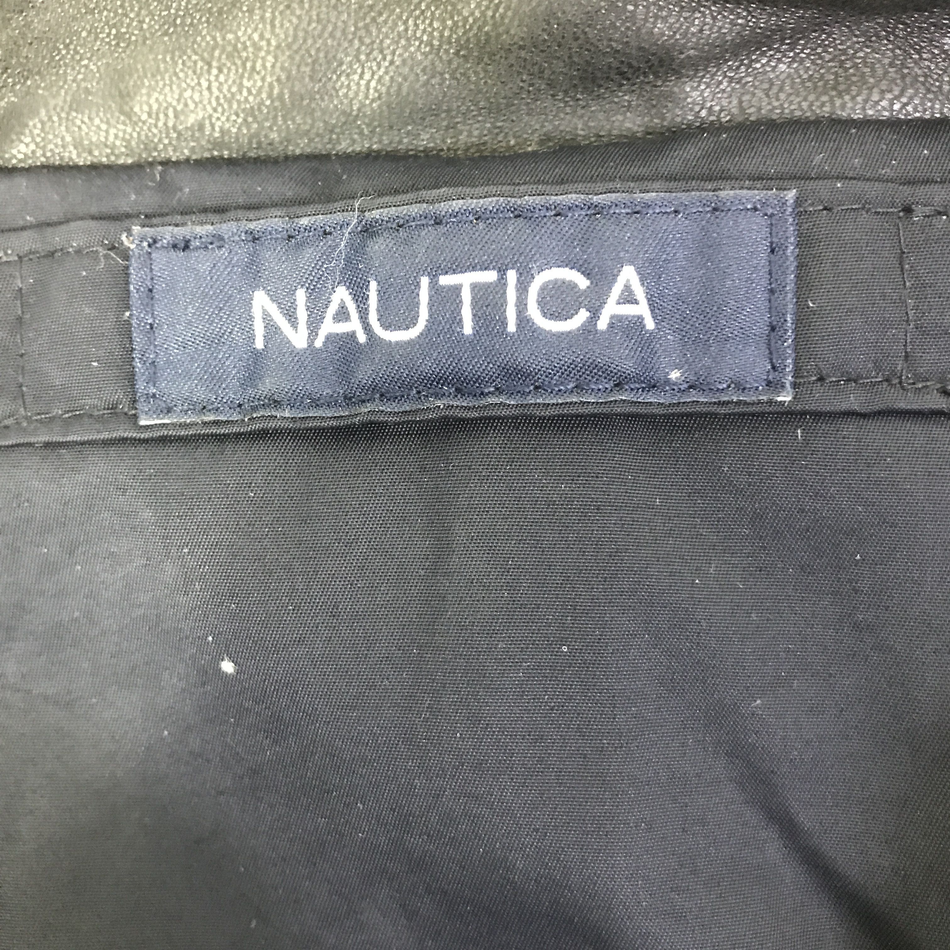 Nautica NAUTICA LEATHER JACKET K115B17 Size US L / EU 52-54 / 3 - 9 Thumbnail