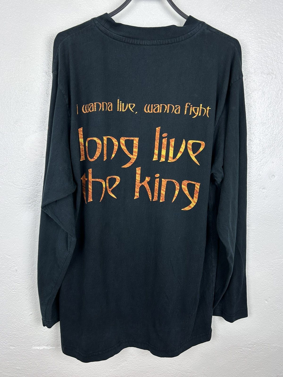Band Tees Vintage Narnia 1998 Long Live The King Long Sleeve T-Shirt Size US XL / EU 56 / 4 - 6 Thumbnail
