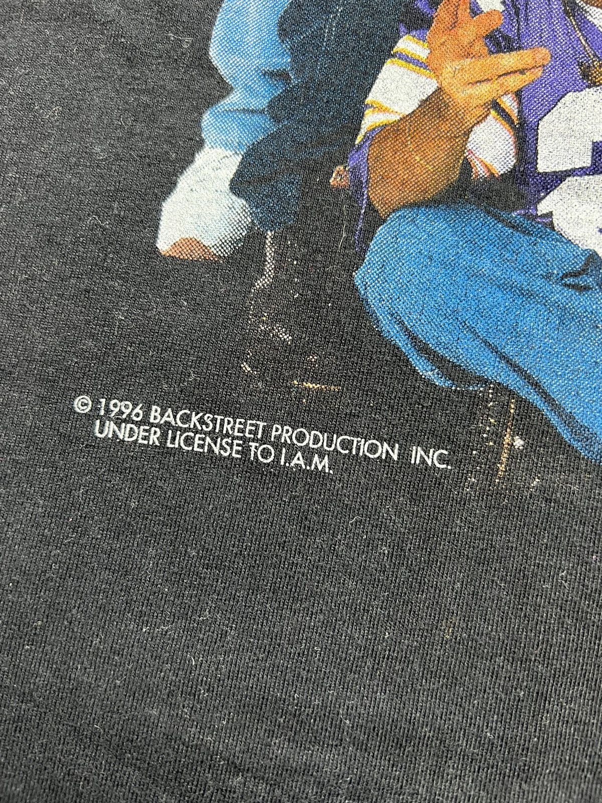 Band Tees × Vintage Rare Tshirt Backstreet Boys 1996 Vintage 90’s Hip Hop Pop Size US M / EU 48-50 / 2 - 3 Thumbnail